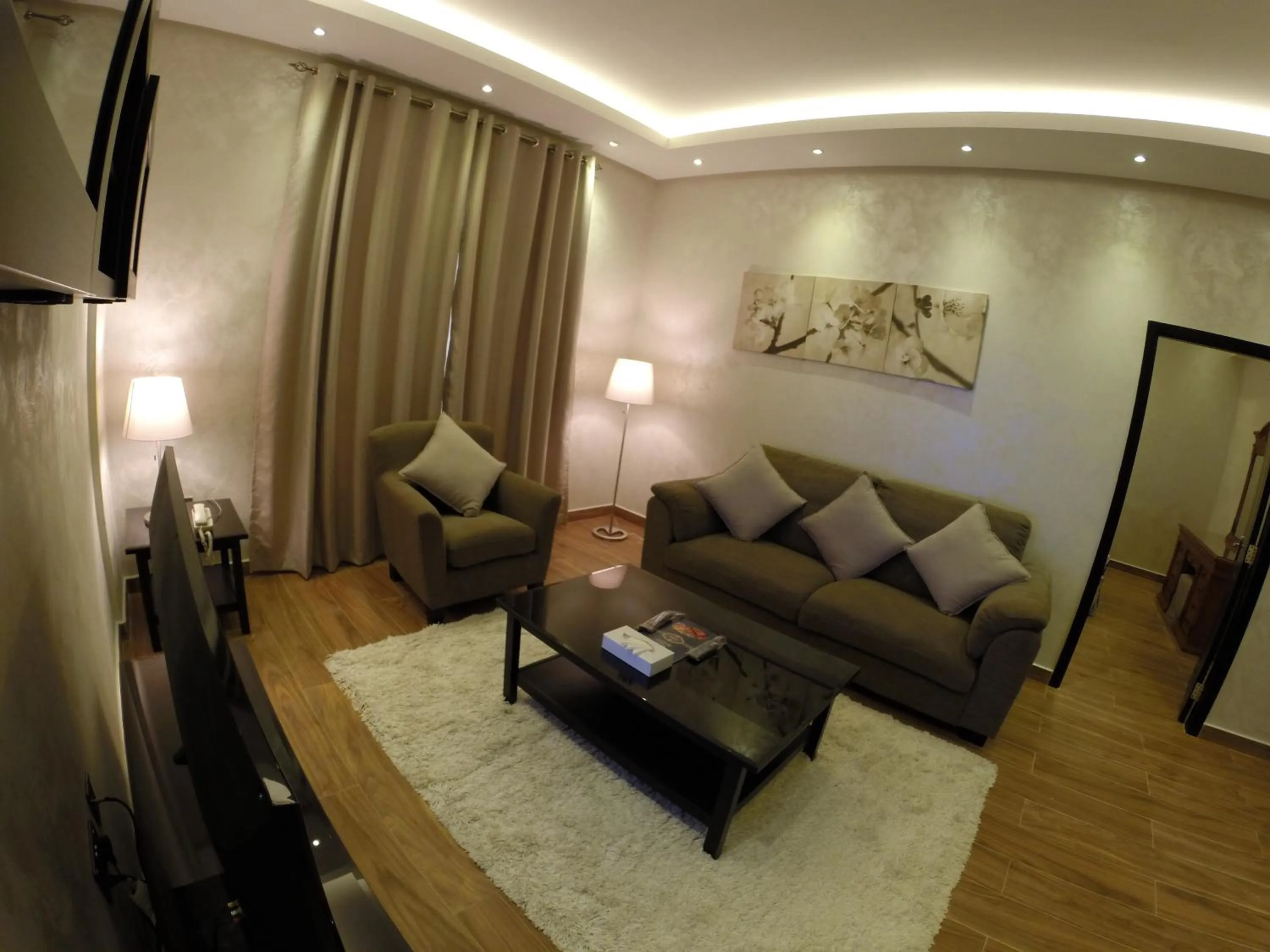 Living room in Le Park Hotel