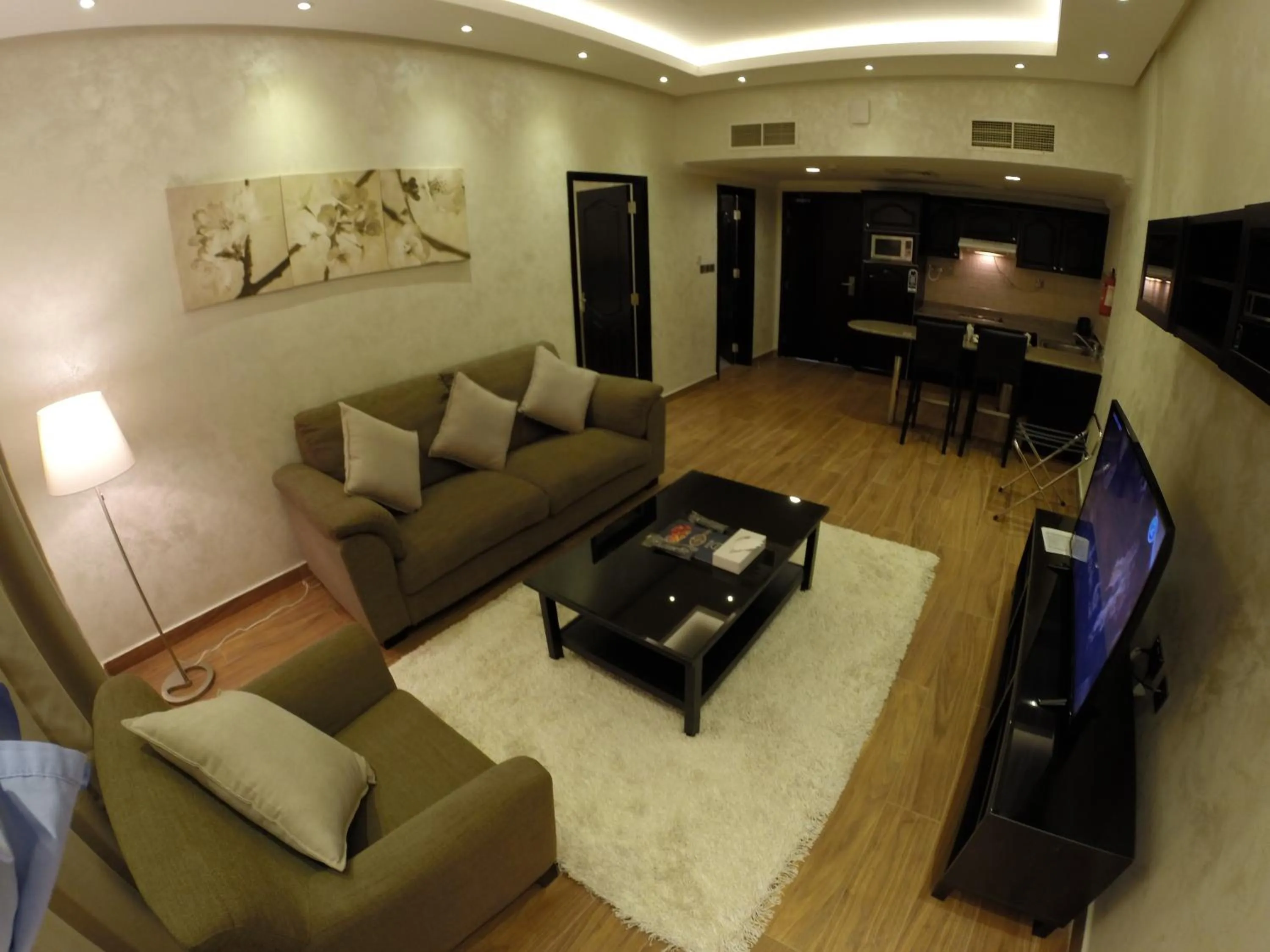 Living room in Le Park Hotel