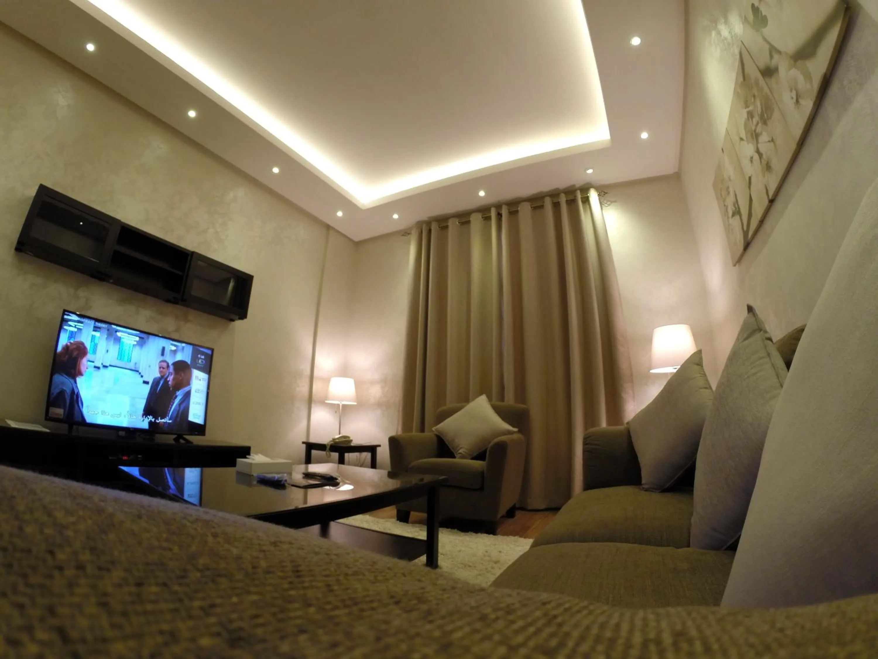 Living room in Le Park Hotel