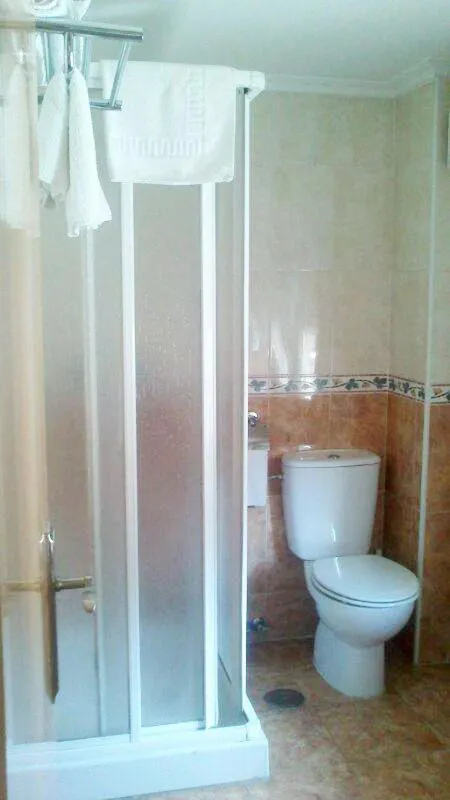 Bathroom in Hostal Álvarez
