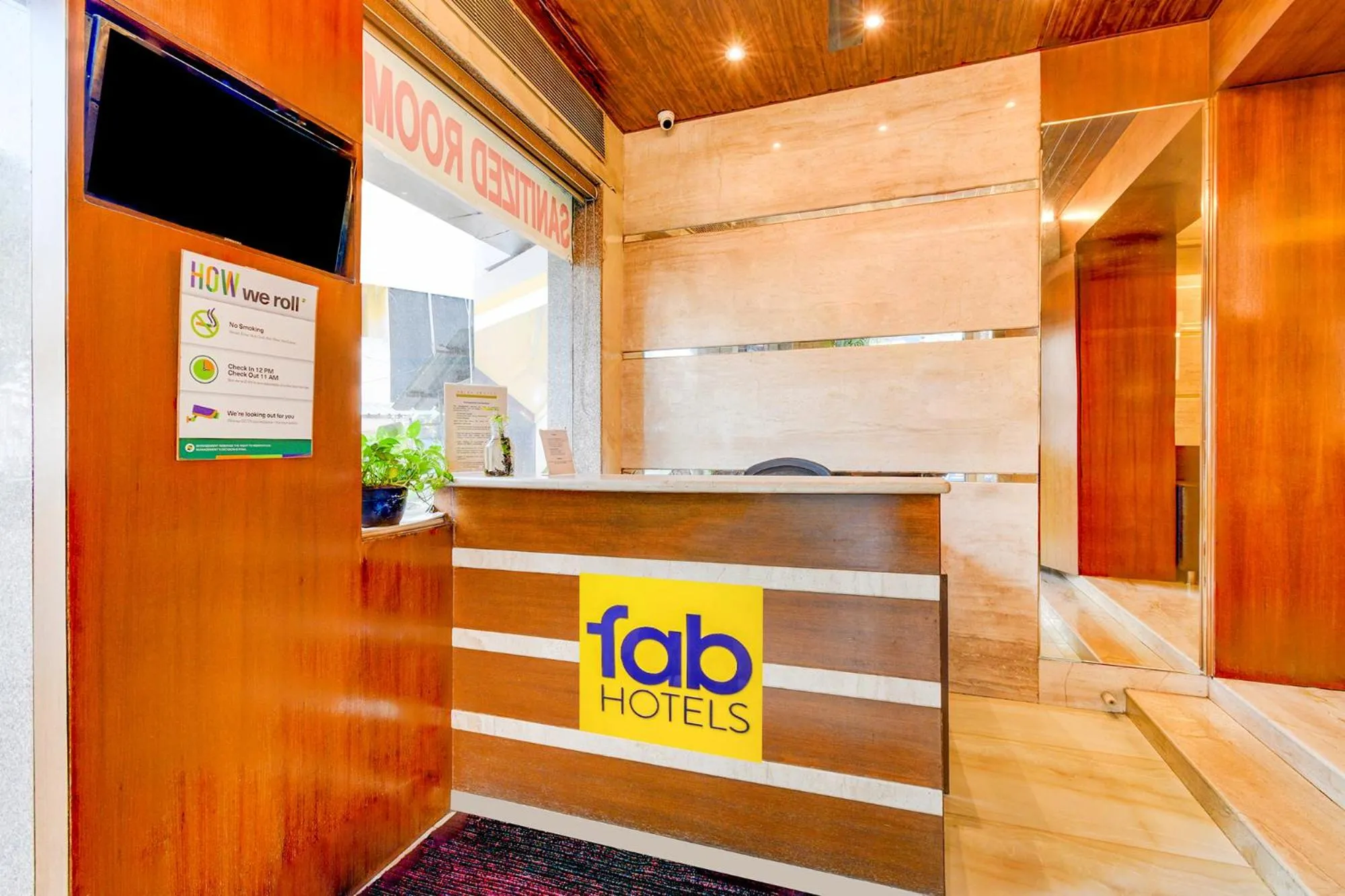 Lobby or reception in FabHotel Arastu Plaza - Nr Nampally Railway Station