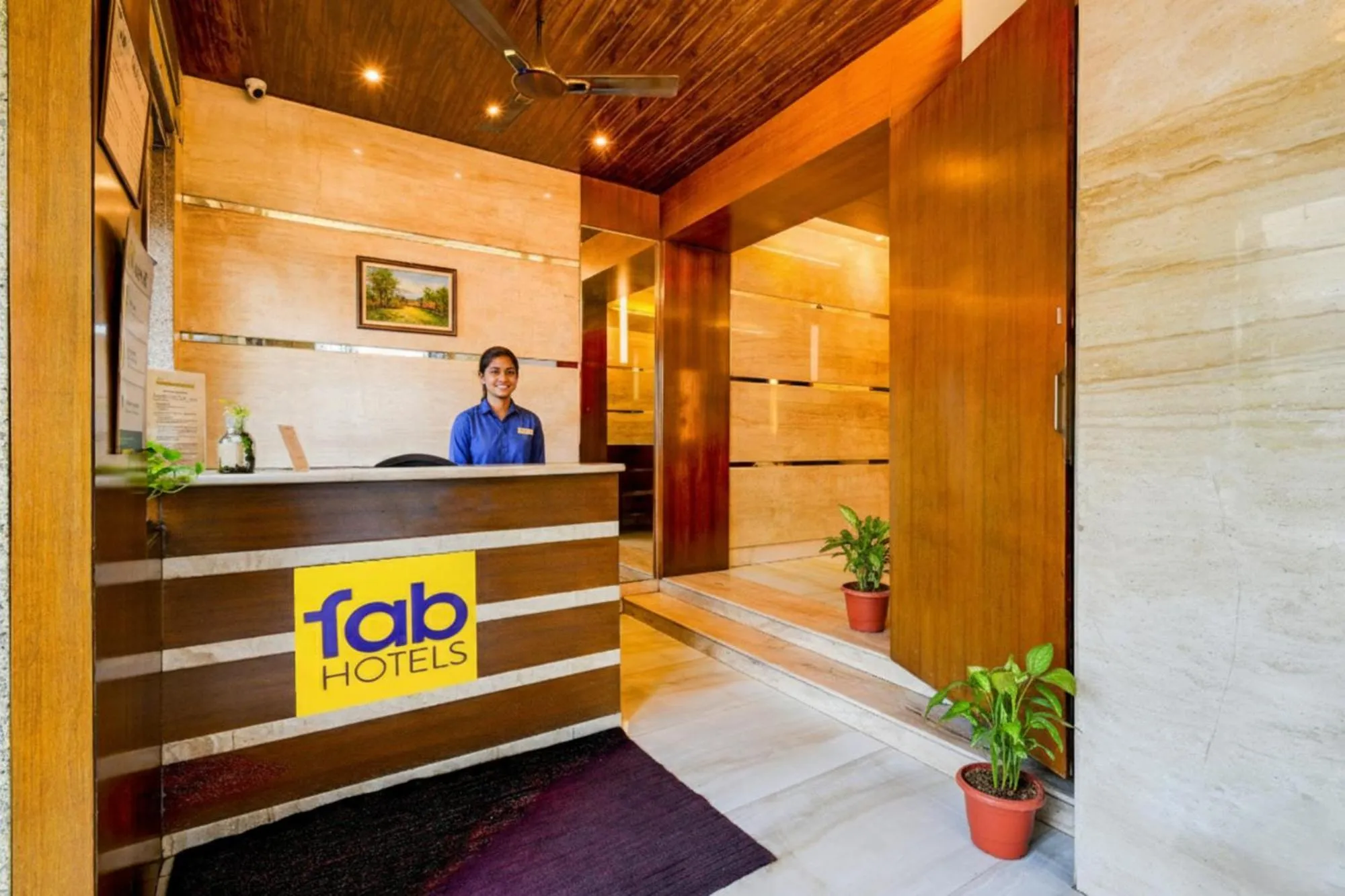 Lobby or reception in FabHotel Arastu Plaza - Nr Nampally Railway Station