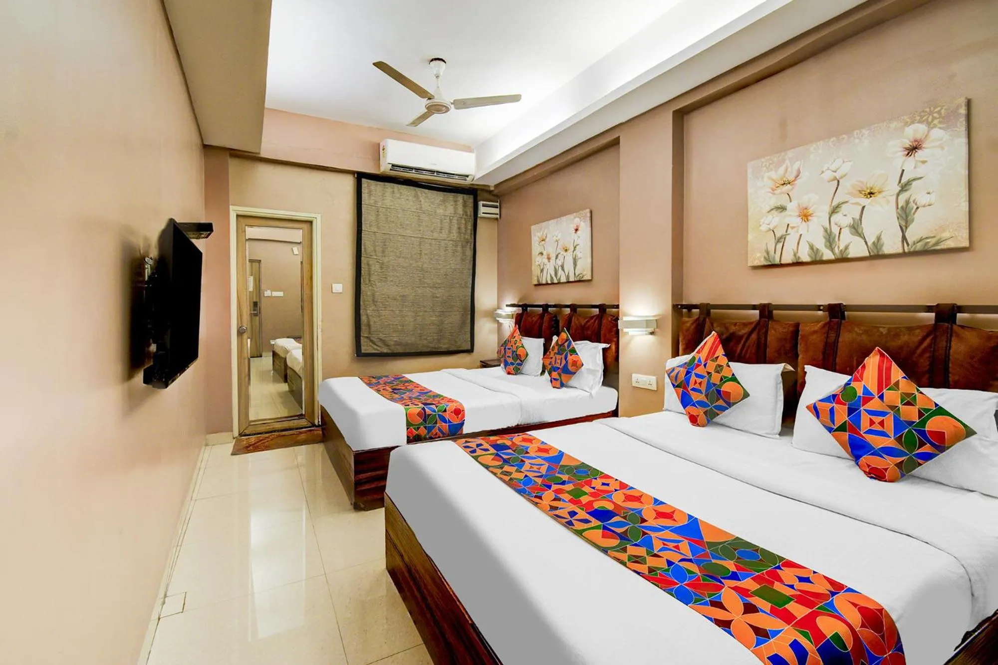 Bed in FabHotel Arastu Plaza - Nr Nampally Railway Station