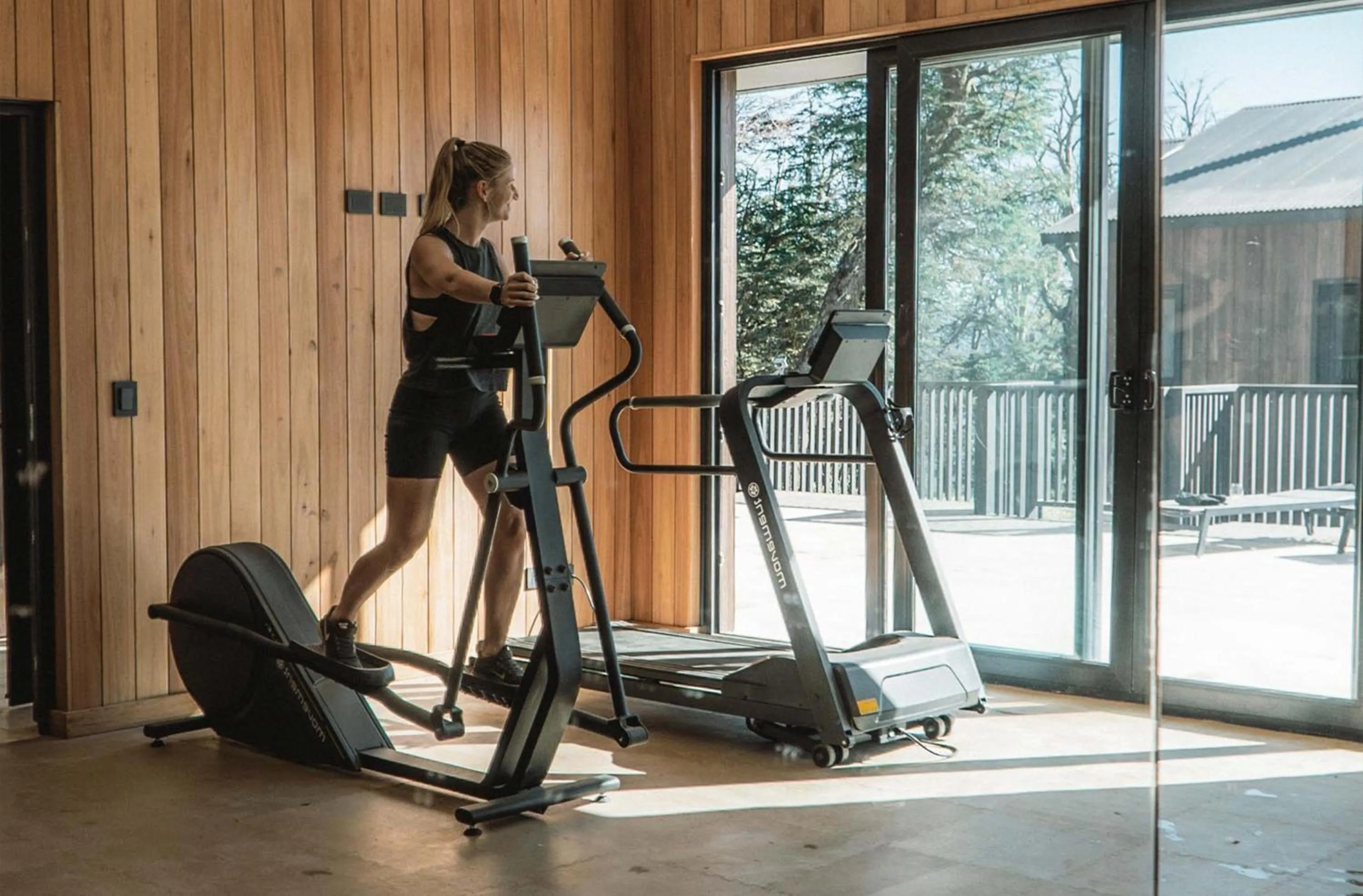 Fitness centre/facilities in El Refugio Ski & Summer Lodge