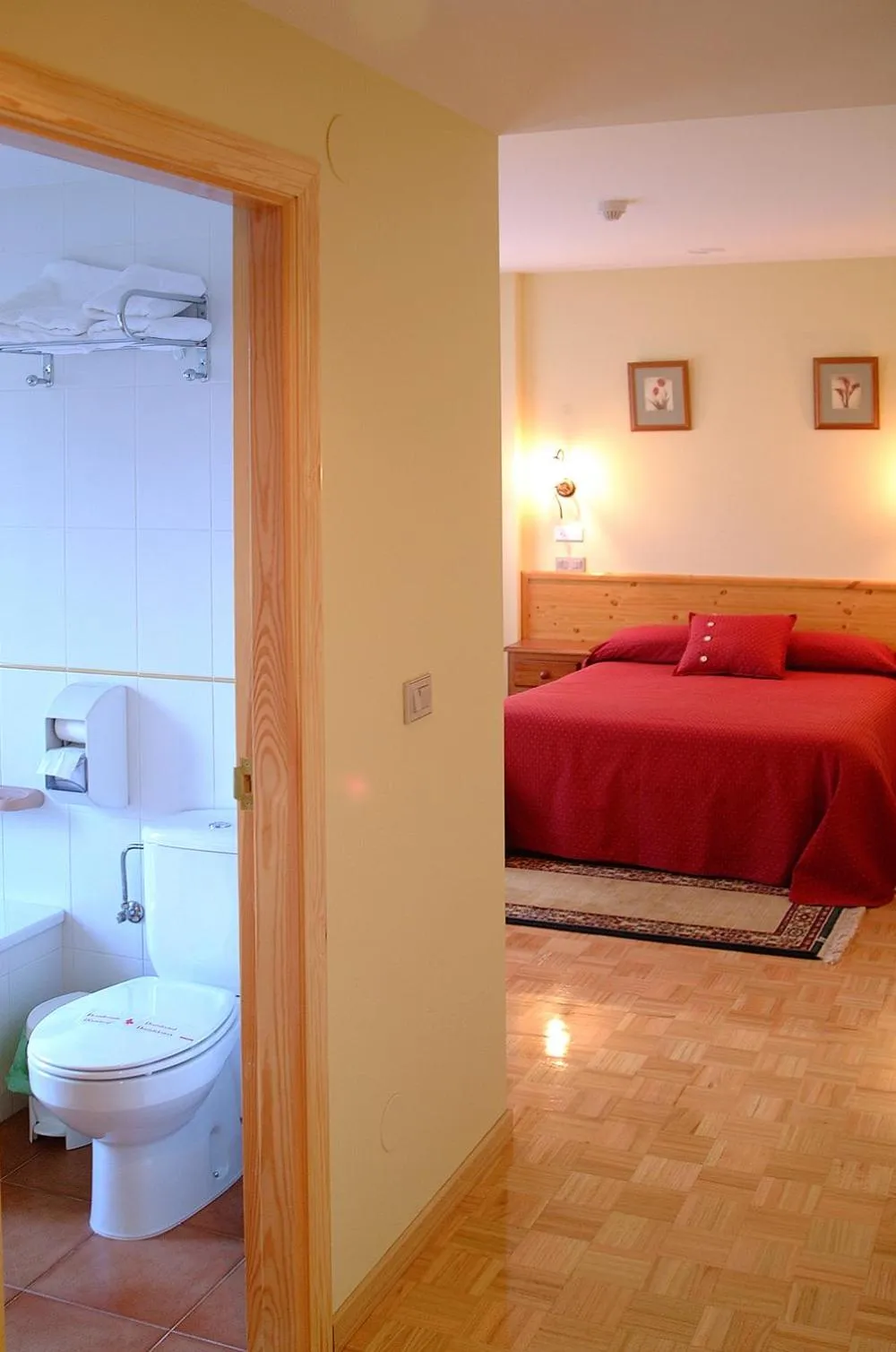 Bedroom, Bed in Hotel San Briz