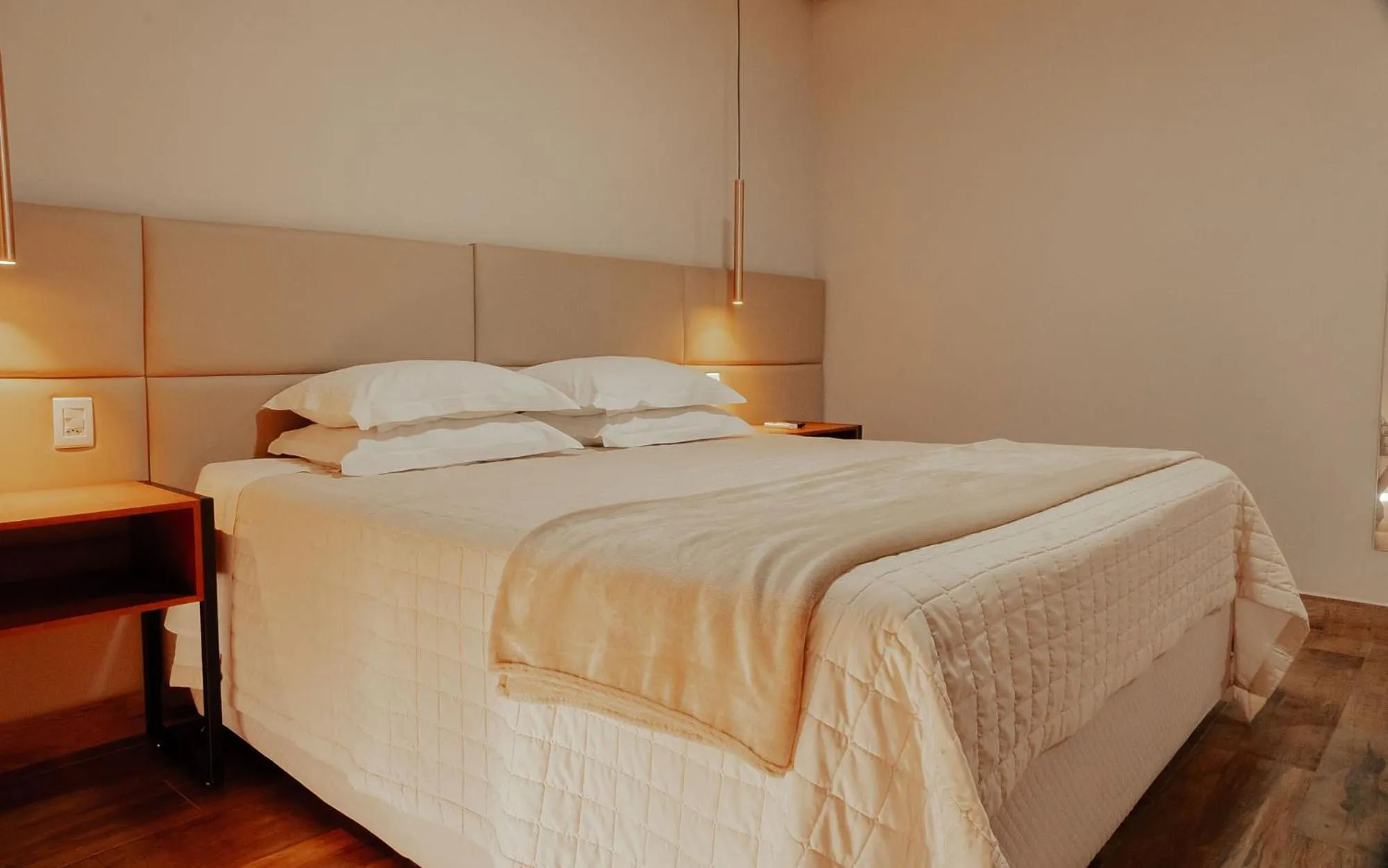 Bed in Pousada Quinta dos Cabeças