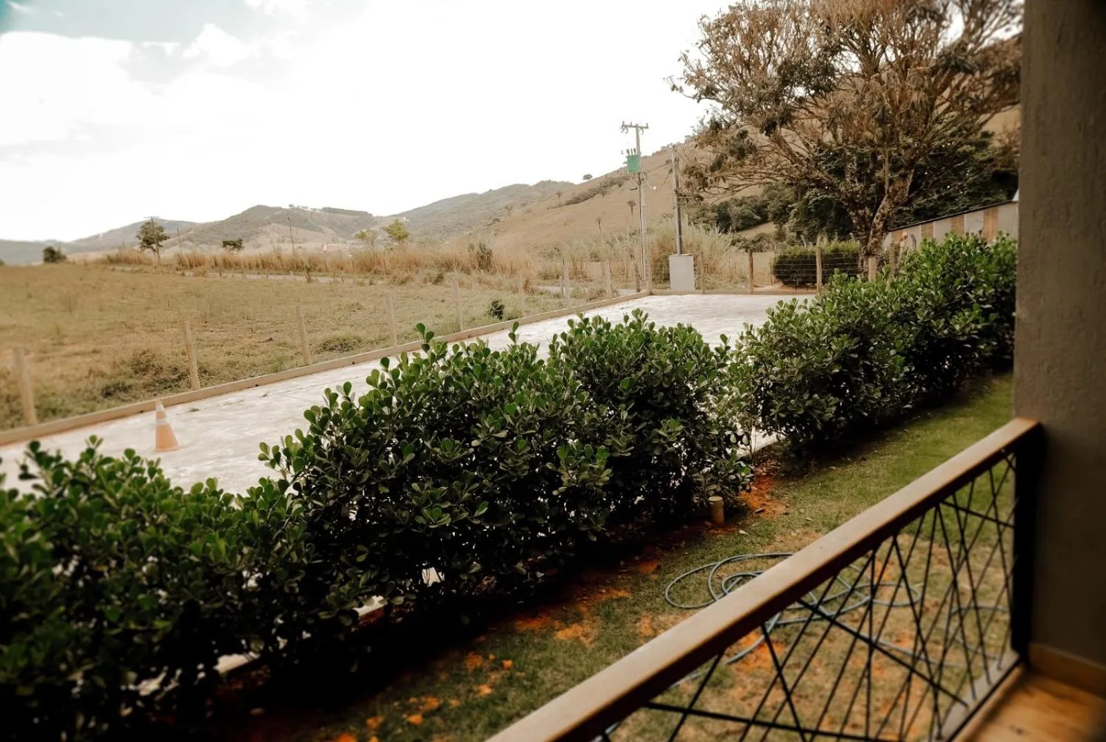 Garden view in Pousada Quinta dos Cabeças