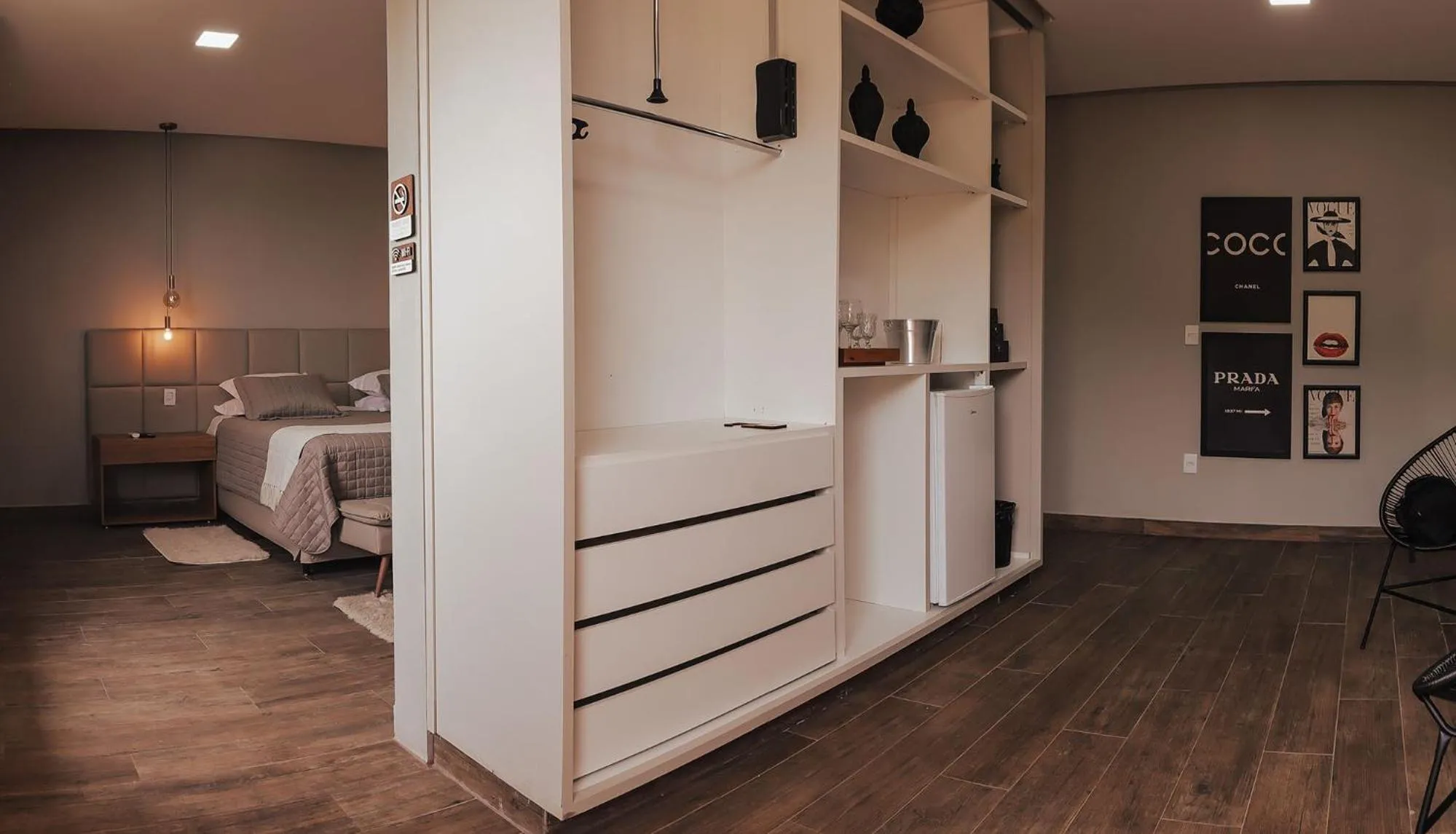 Bed in Pousada Quinta dos Cabeças