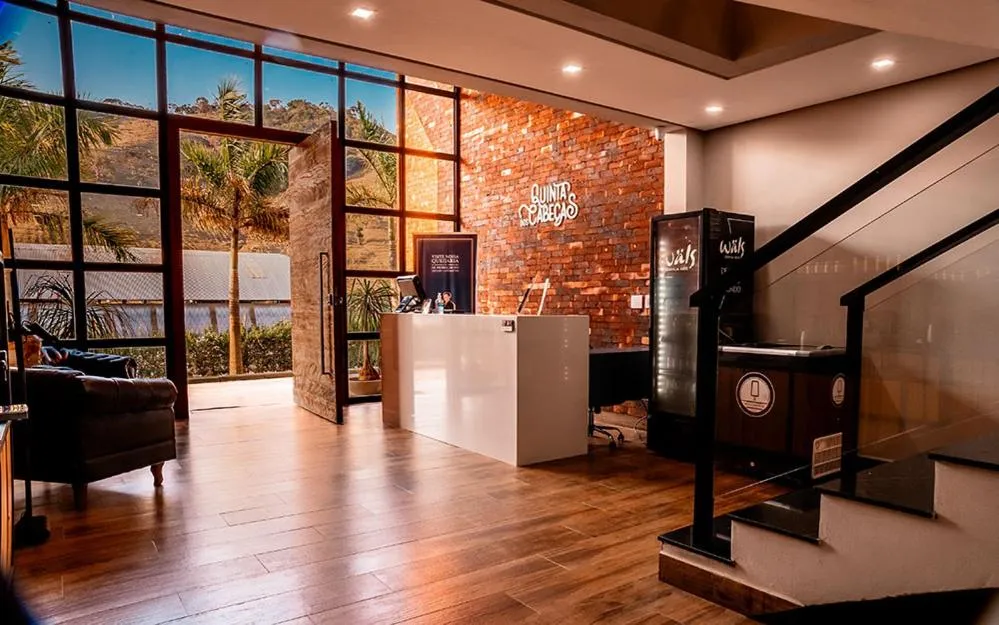 Lobby or reception in Pousada Quinta dos Cabeças