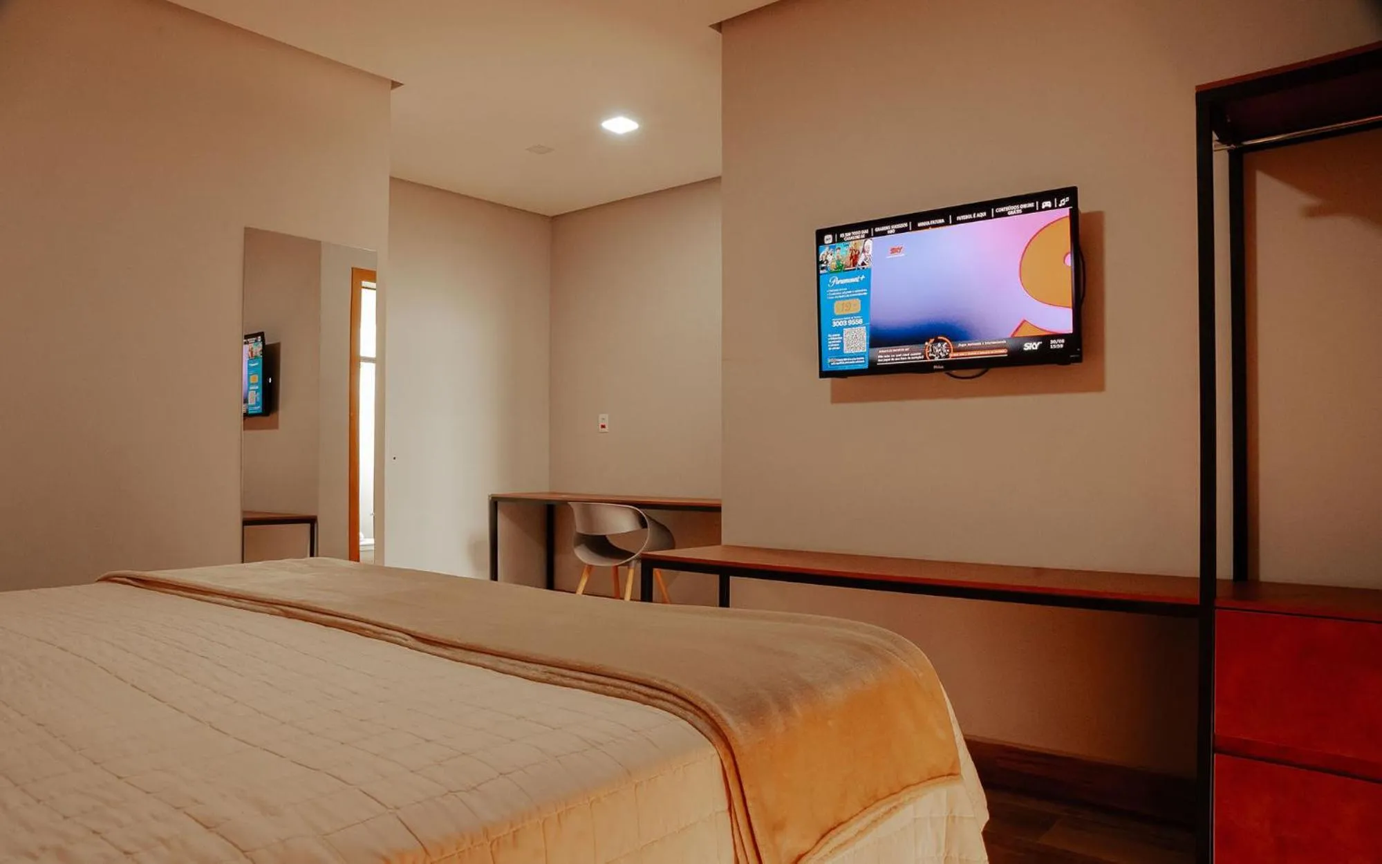 Bed in Pousada Quinta dos Cabeças