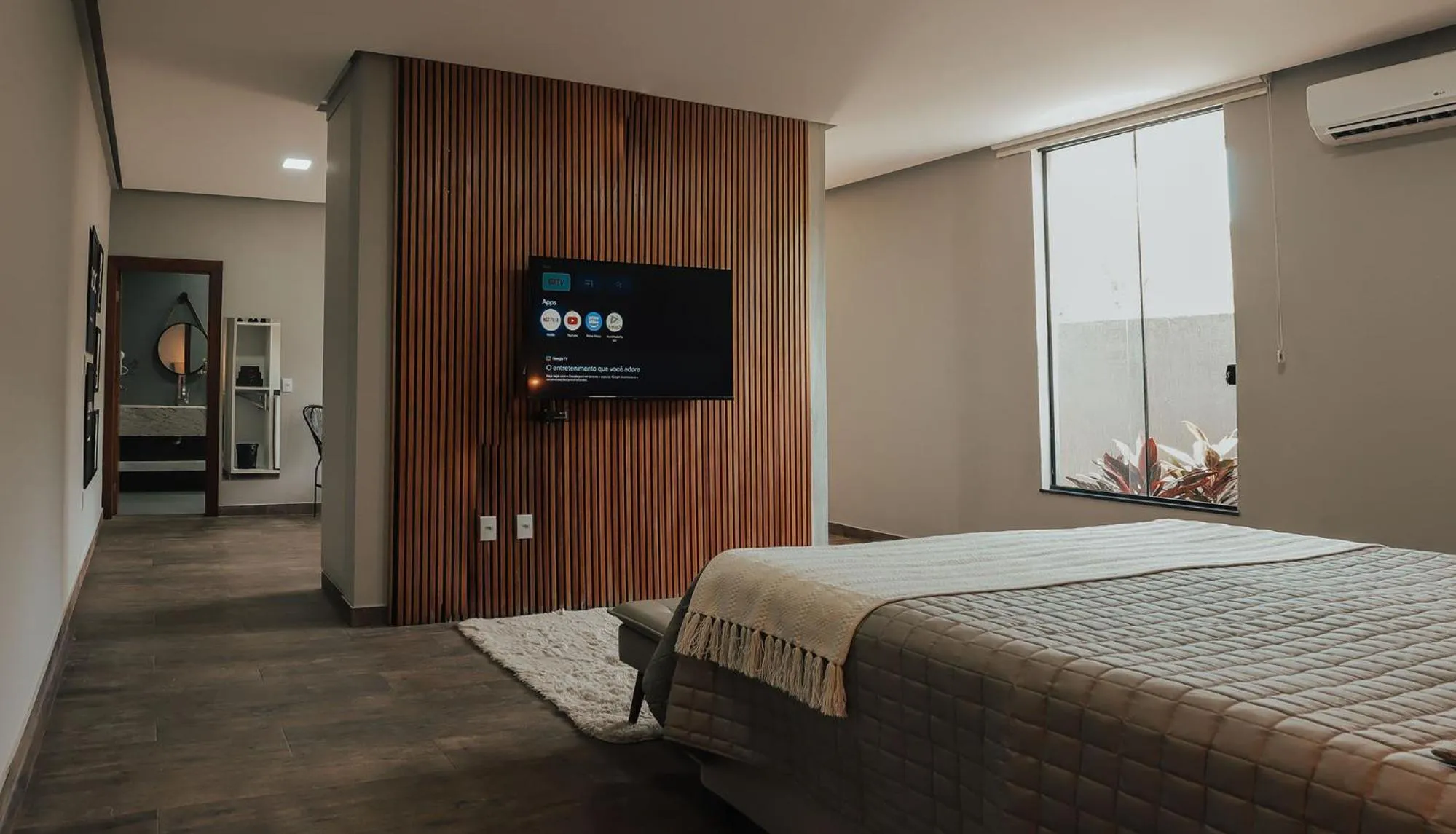 Bed in Pousada Quinta dos Cabeças