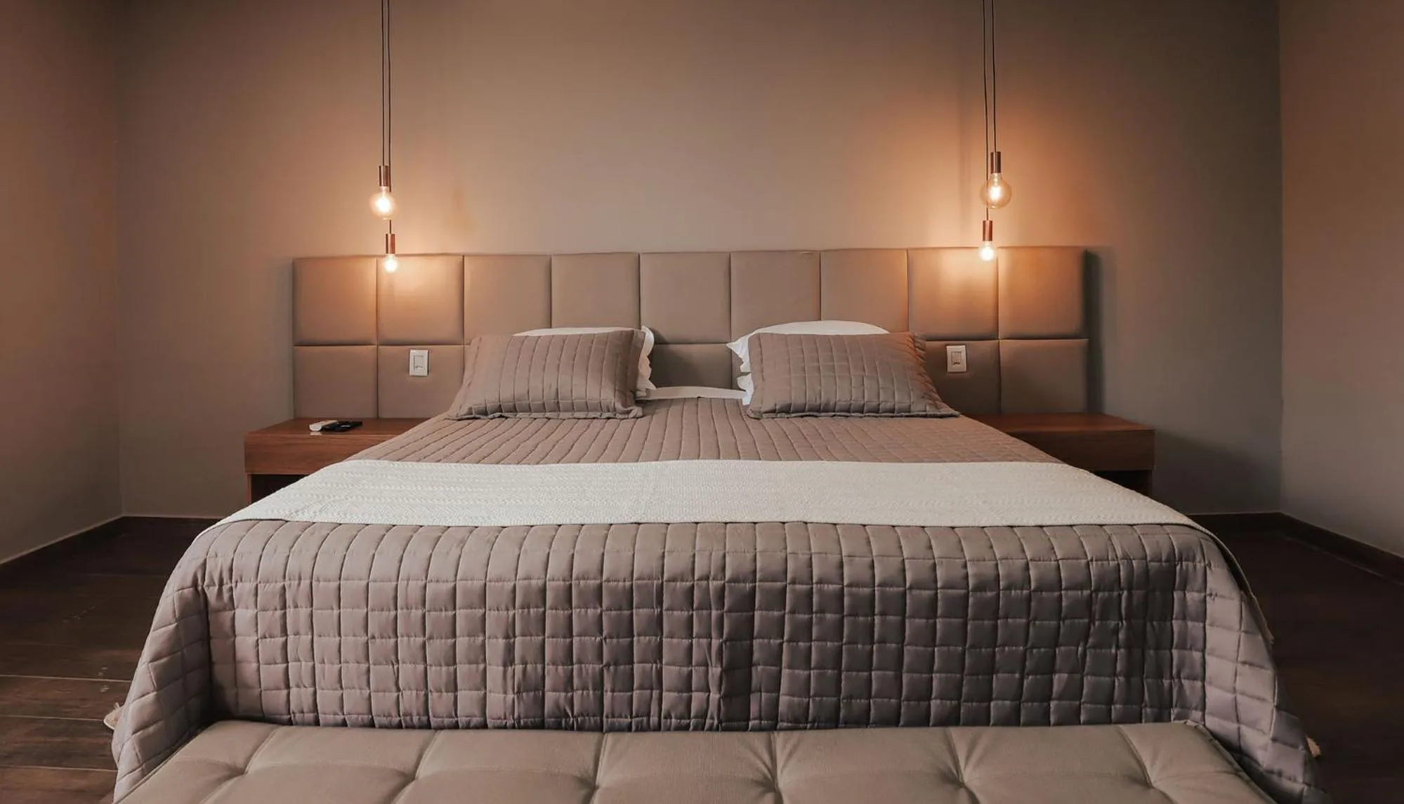 Bed in Pousada Quinta dos Cabeças