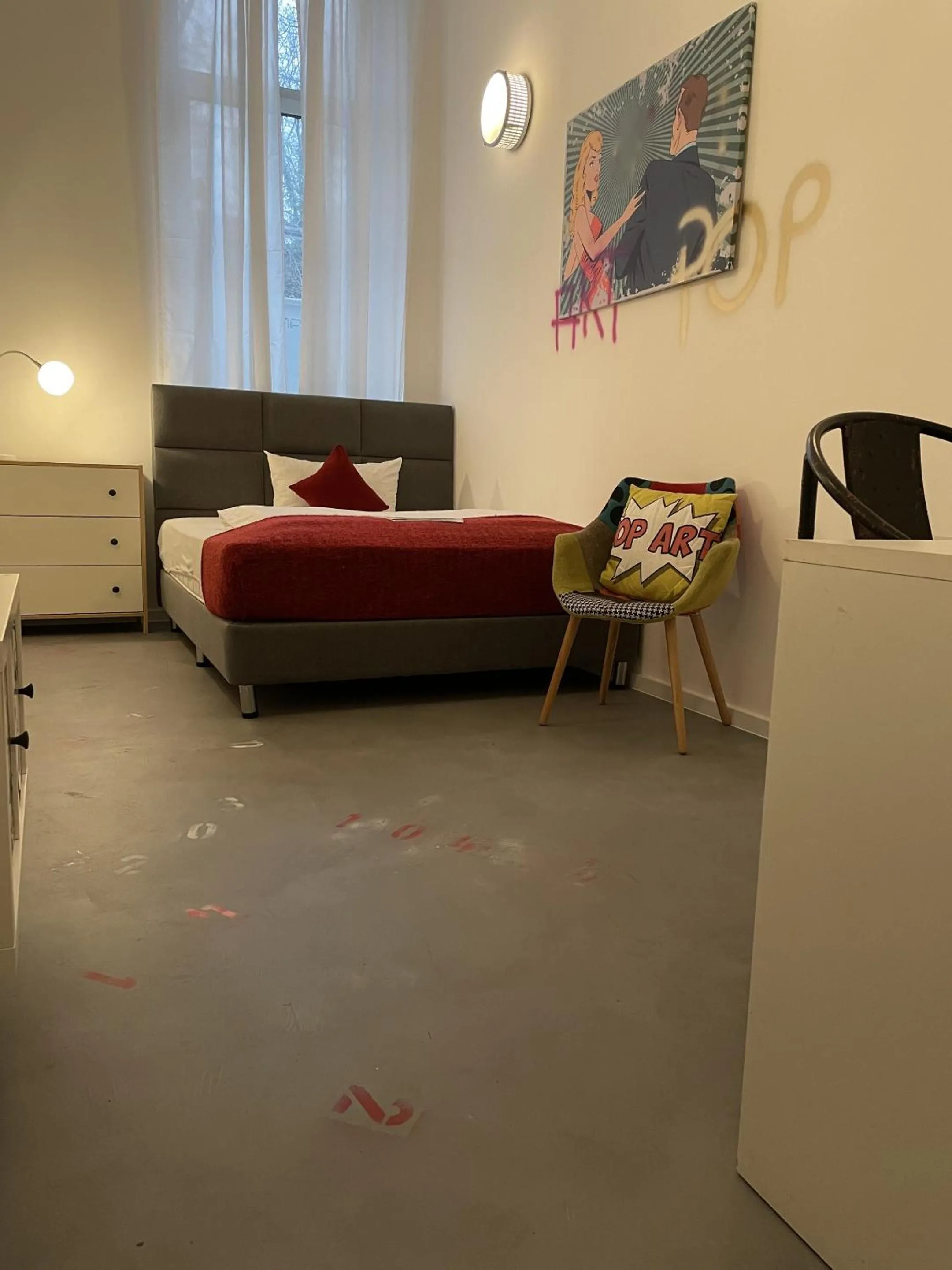 Bedroom in Amical Hotel