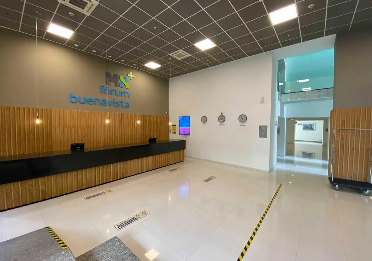Lobby or reception in Hotel MX forum buenavista