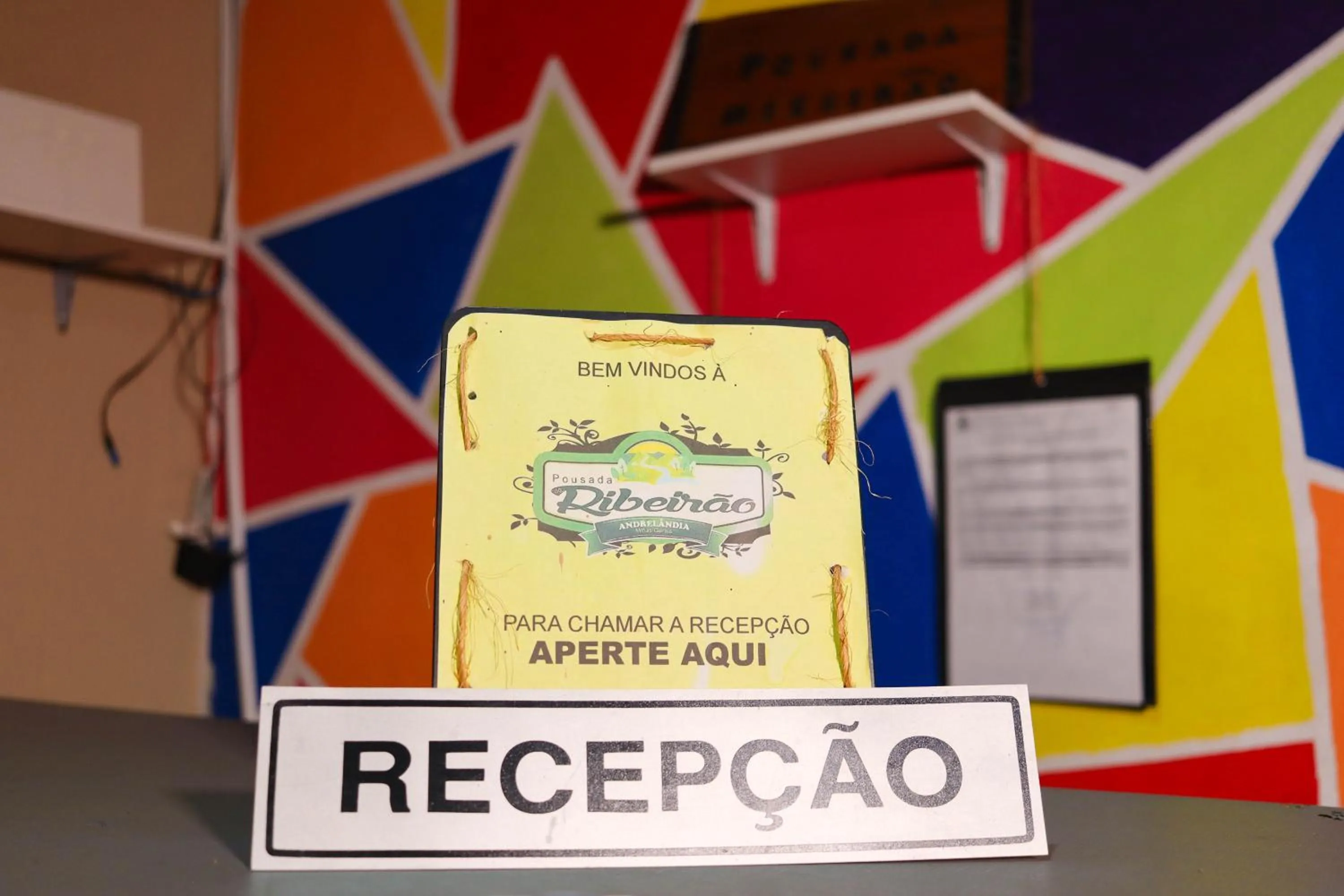 Logo/Certificate/Sign in Pousada do Ribeirão
