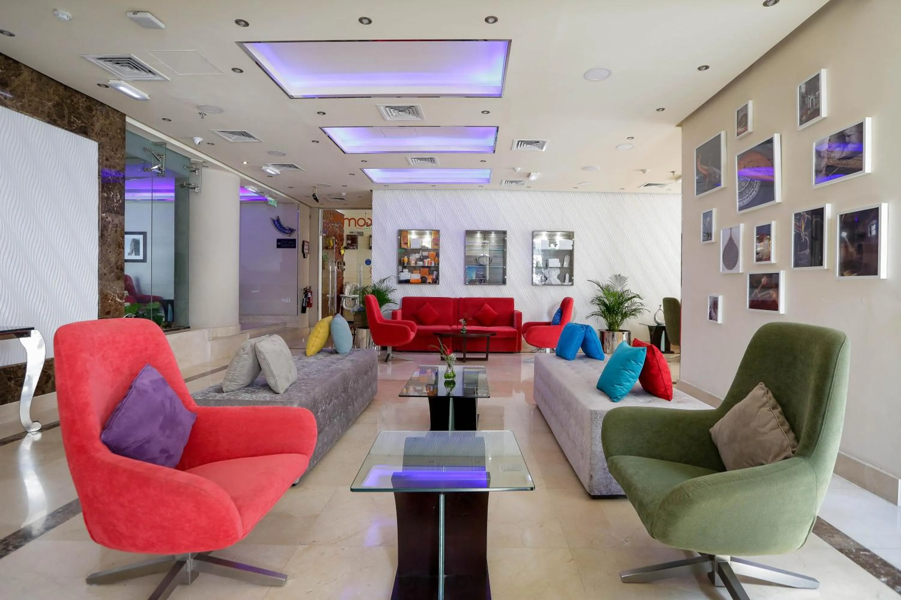 Lobby or reception in MENA ApartHotel Albarsha At The Mall