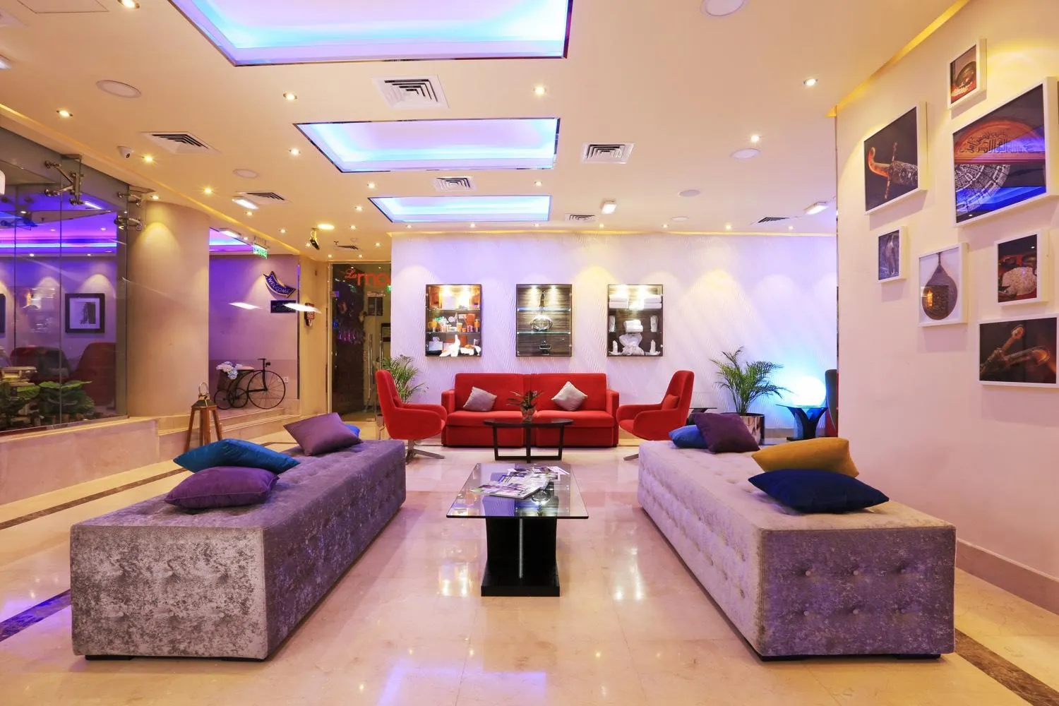 Lobby or reception in MENA ApartHotel Albarsha At The Mall
