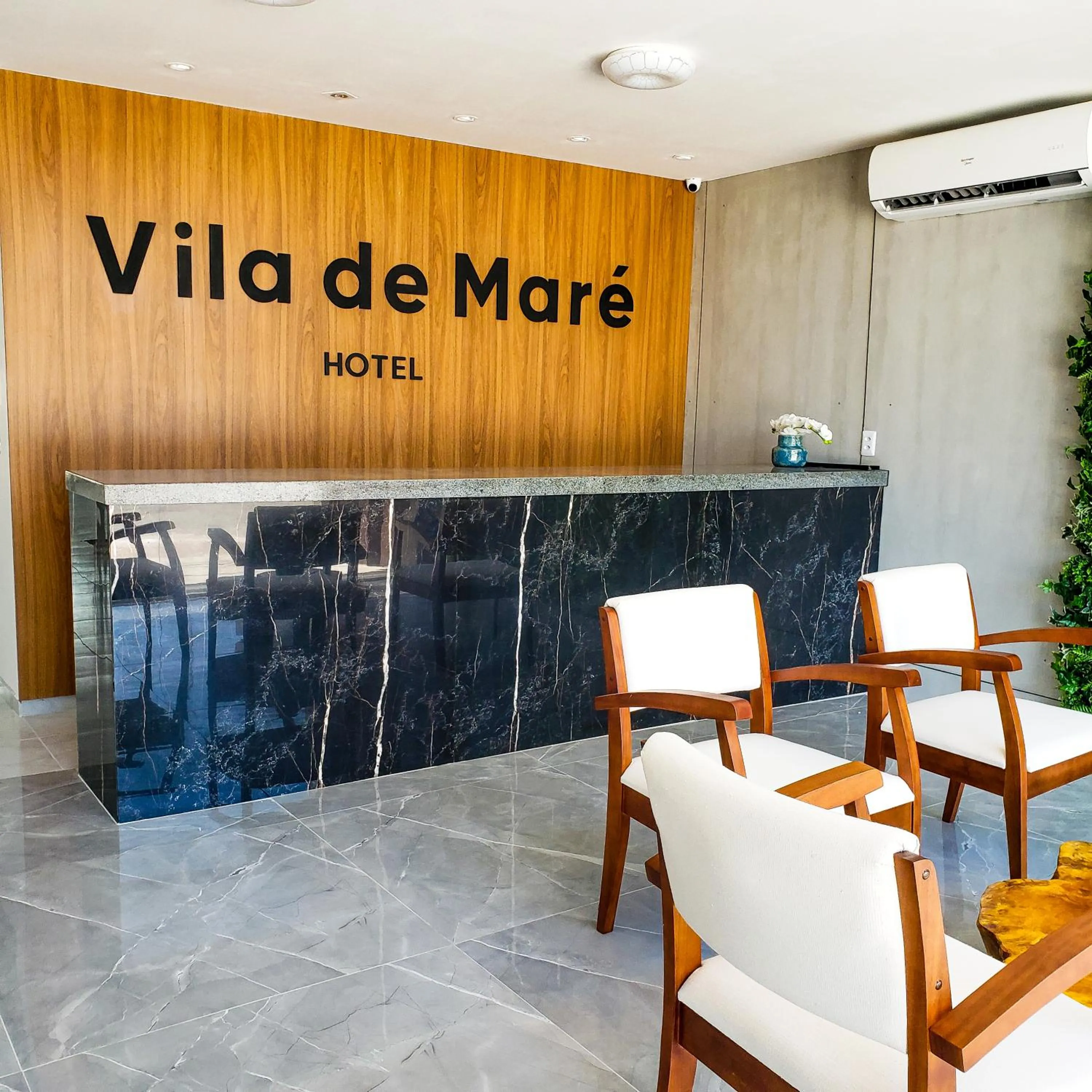 Lobby or reception in Vila de Maré Hotel