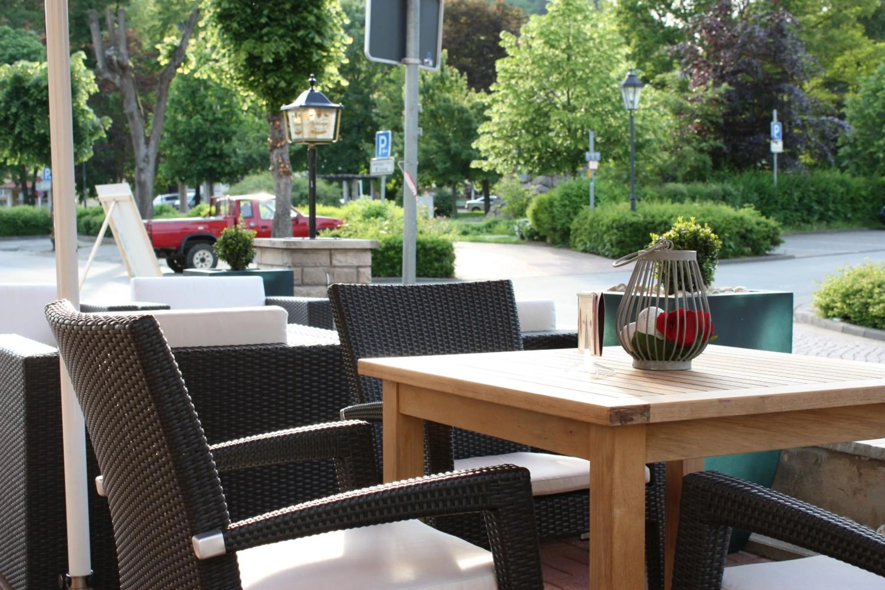 Balcony/Terrace in Hotel am Kurpark