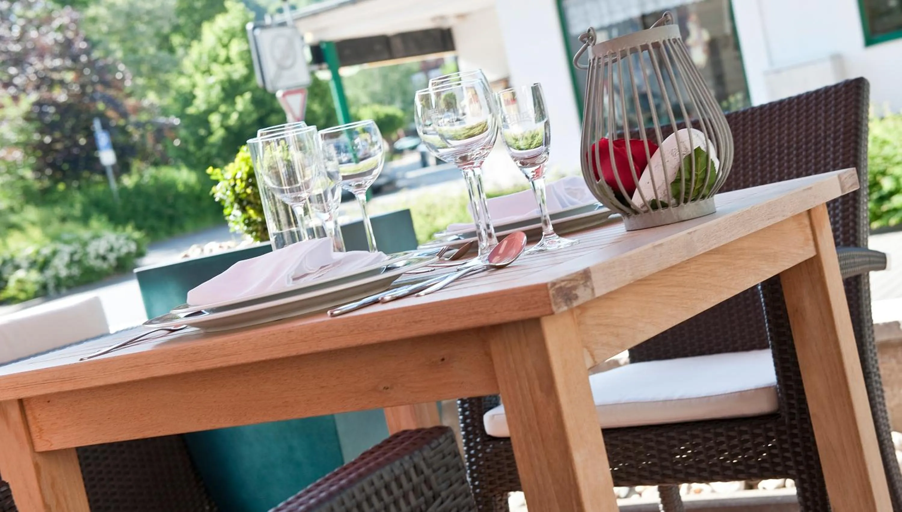 Balcony/Terrace in Hotel am Kurpark