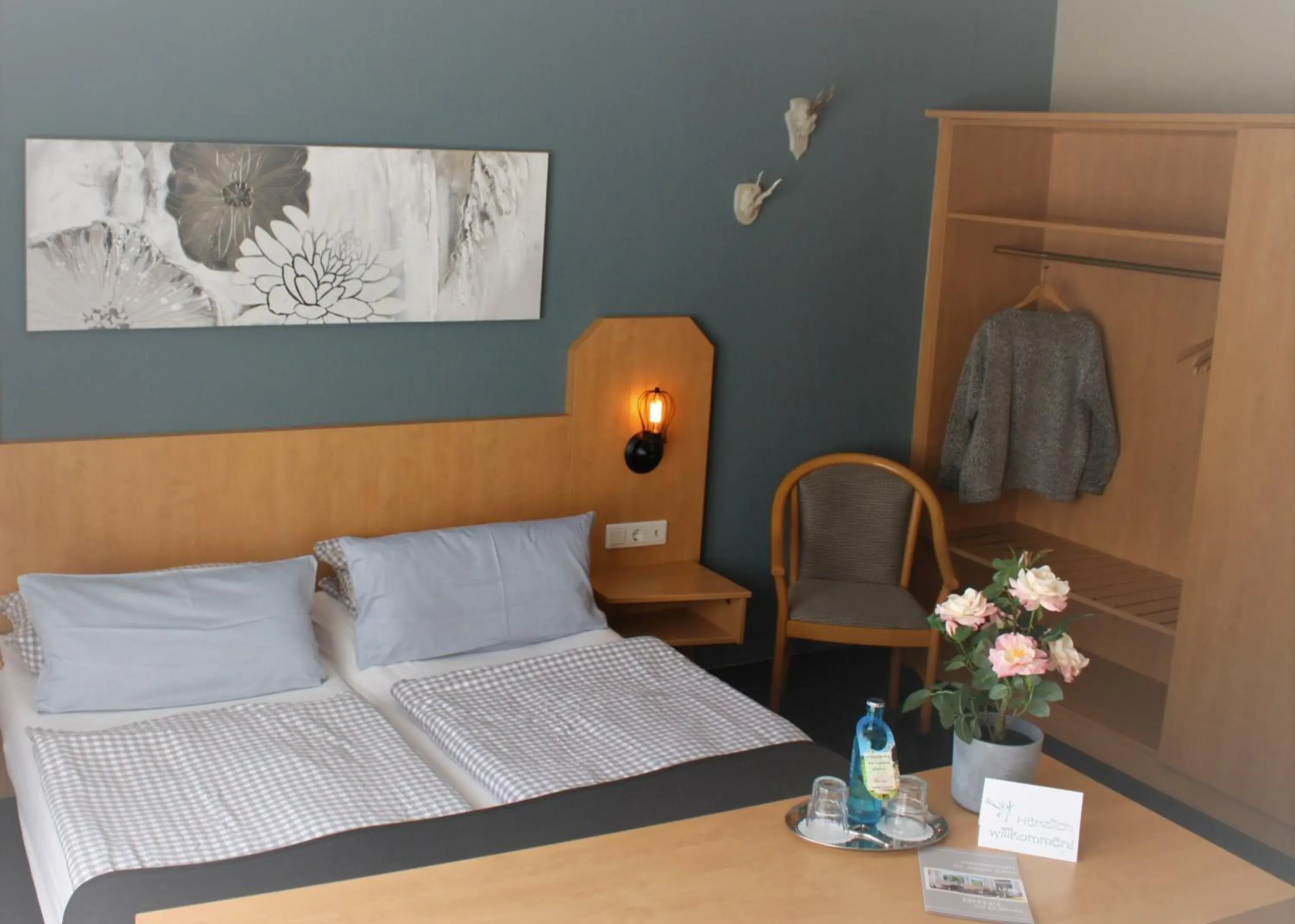 Double Room with Balcony in Hotel am Kurpark Double Room with Balcony in Hotel am Kurpark