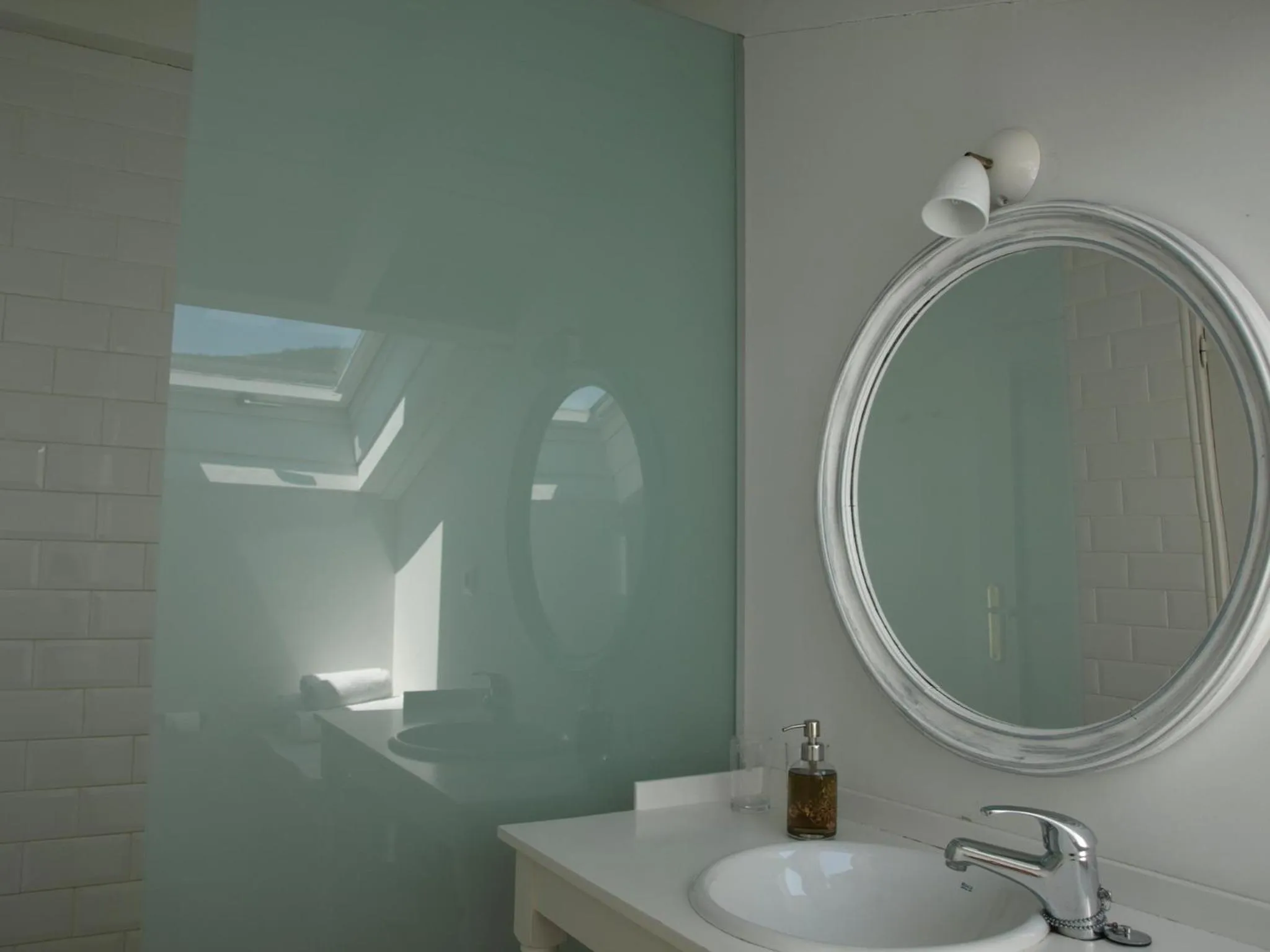 Bathroom in Posada La Panaderia De Castañeda
