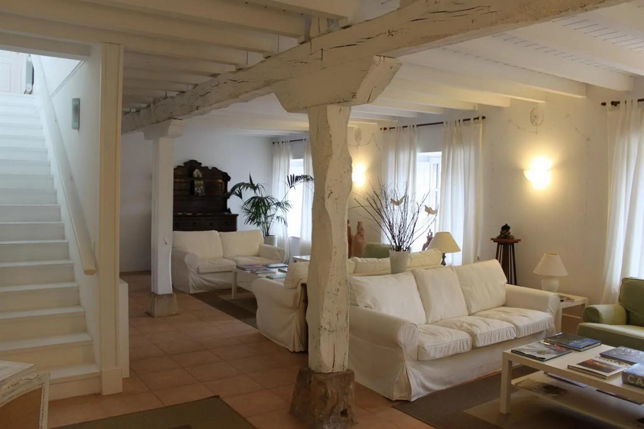 Living room in Posada La Panaderia De Castañeda