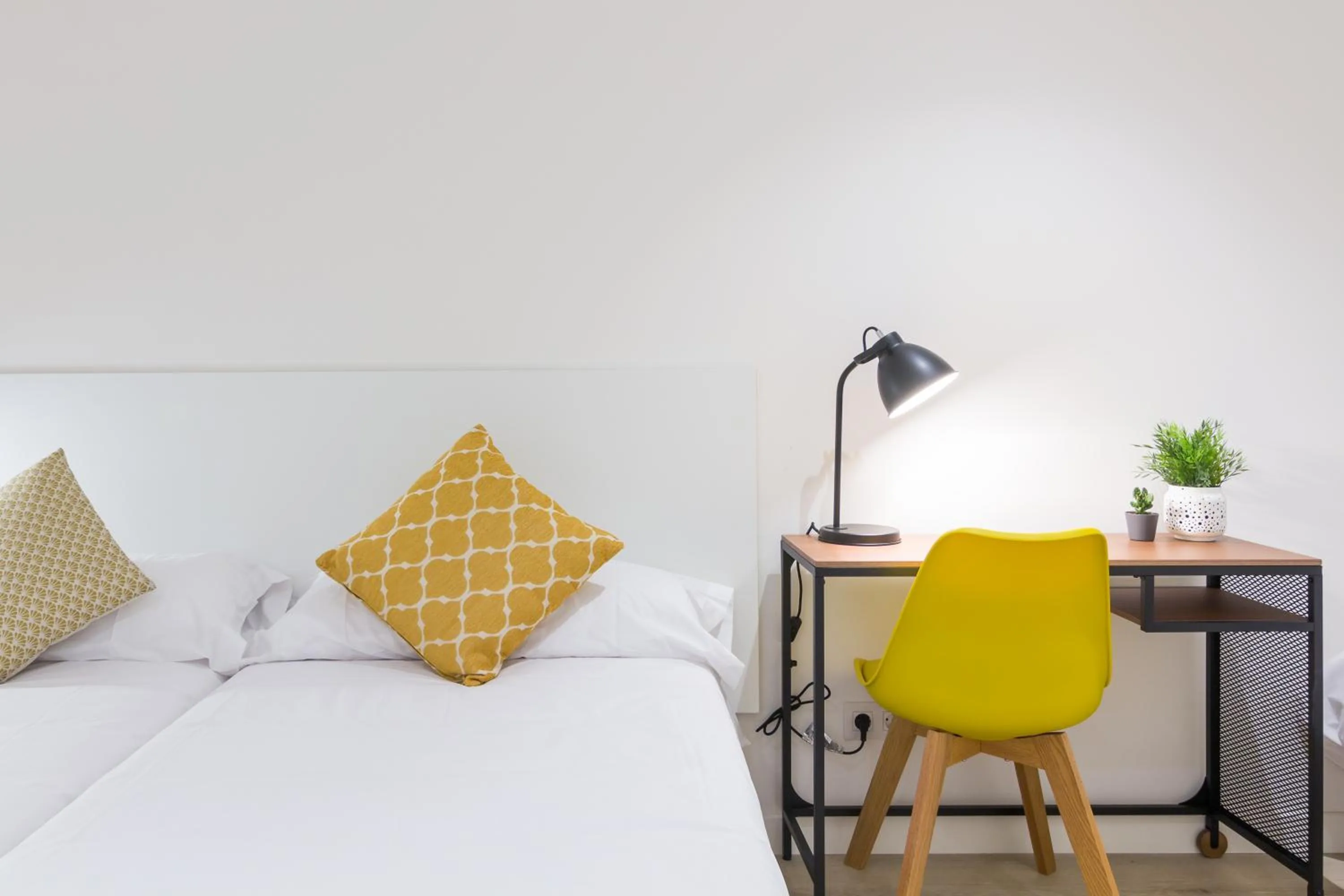 Bed in Pensión Buenpas