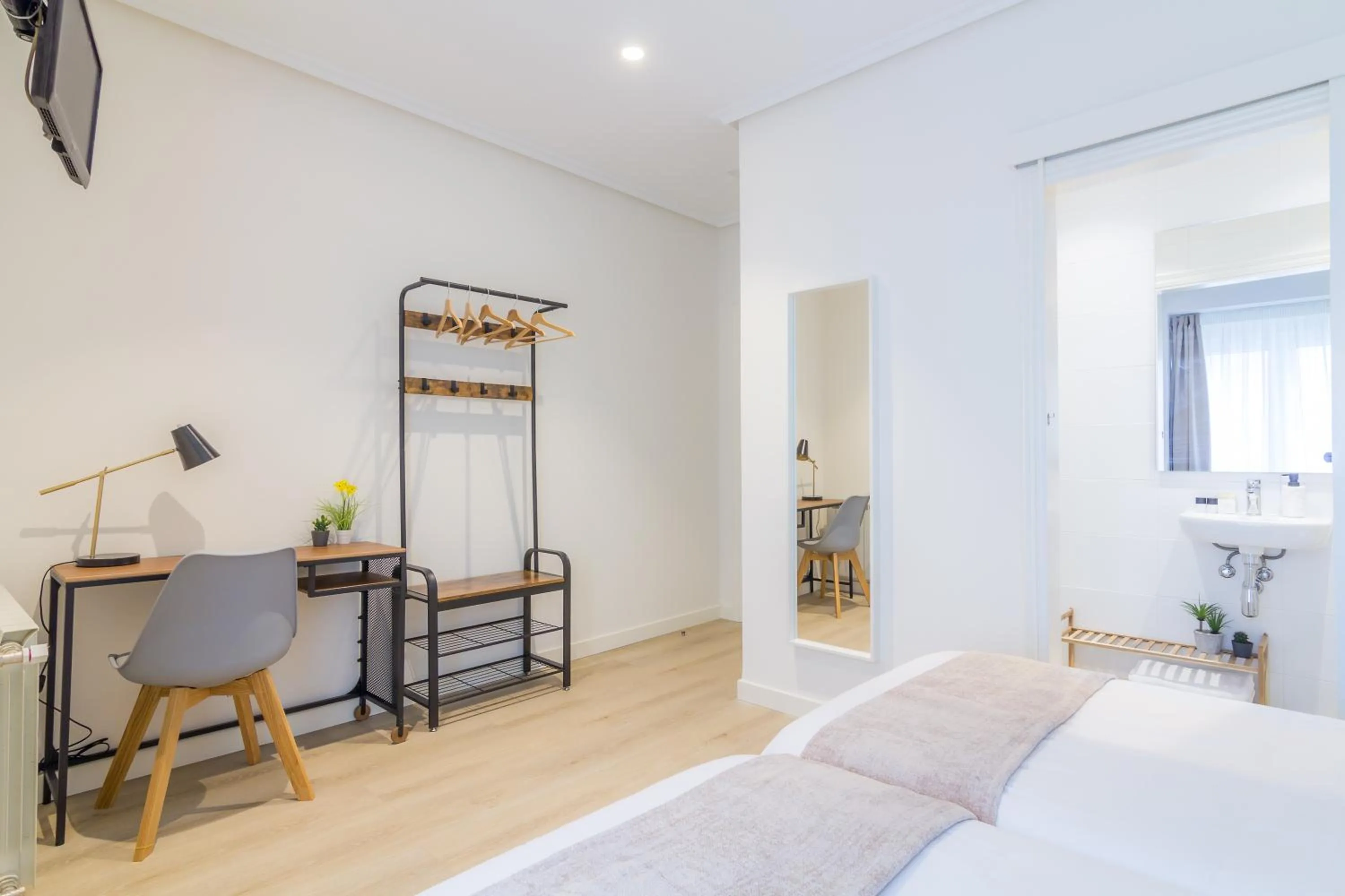 Bed in Pensión Buenpas