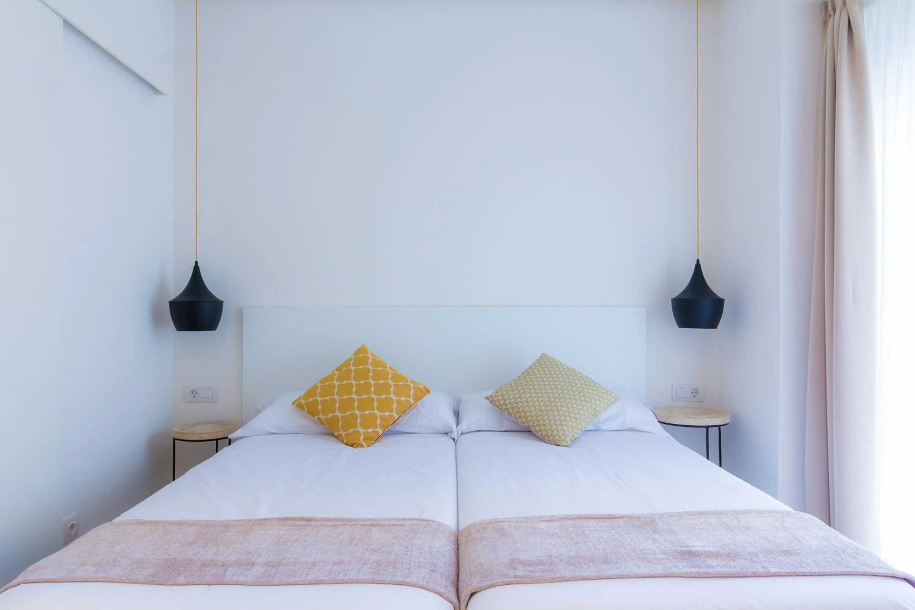 Bed in Pensión Buenpas