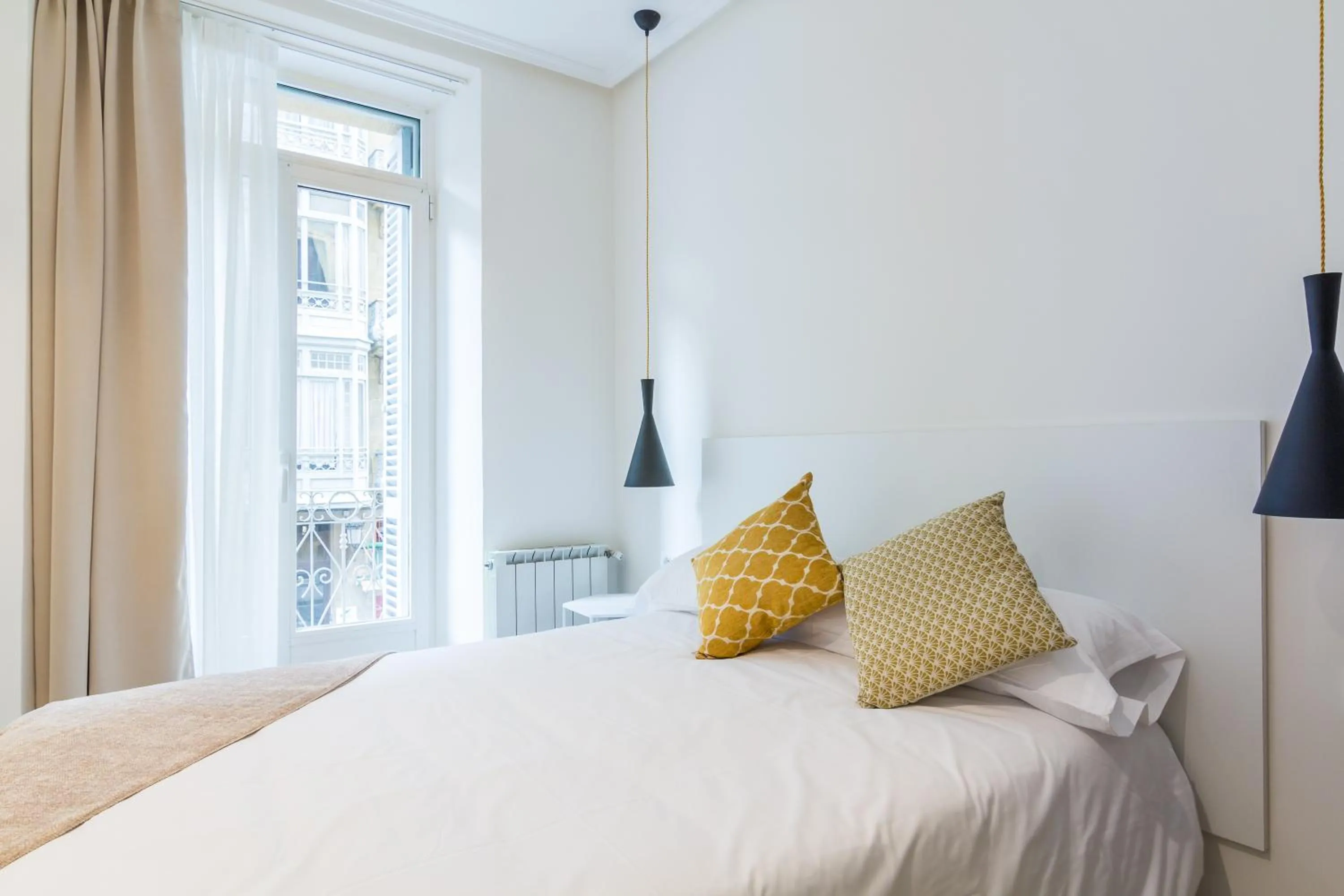 Bed in Pensión Buenpas