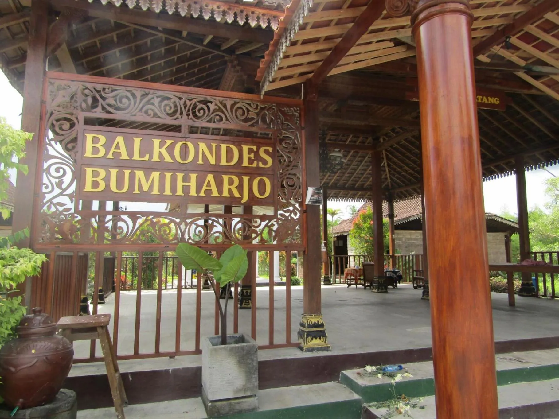 Property building in Balkondes Bumiharjo (Kampung Dolanan)