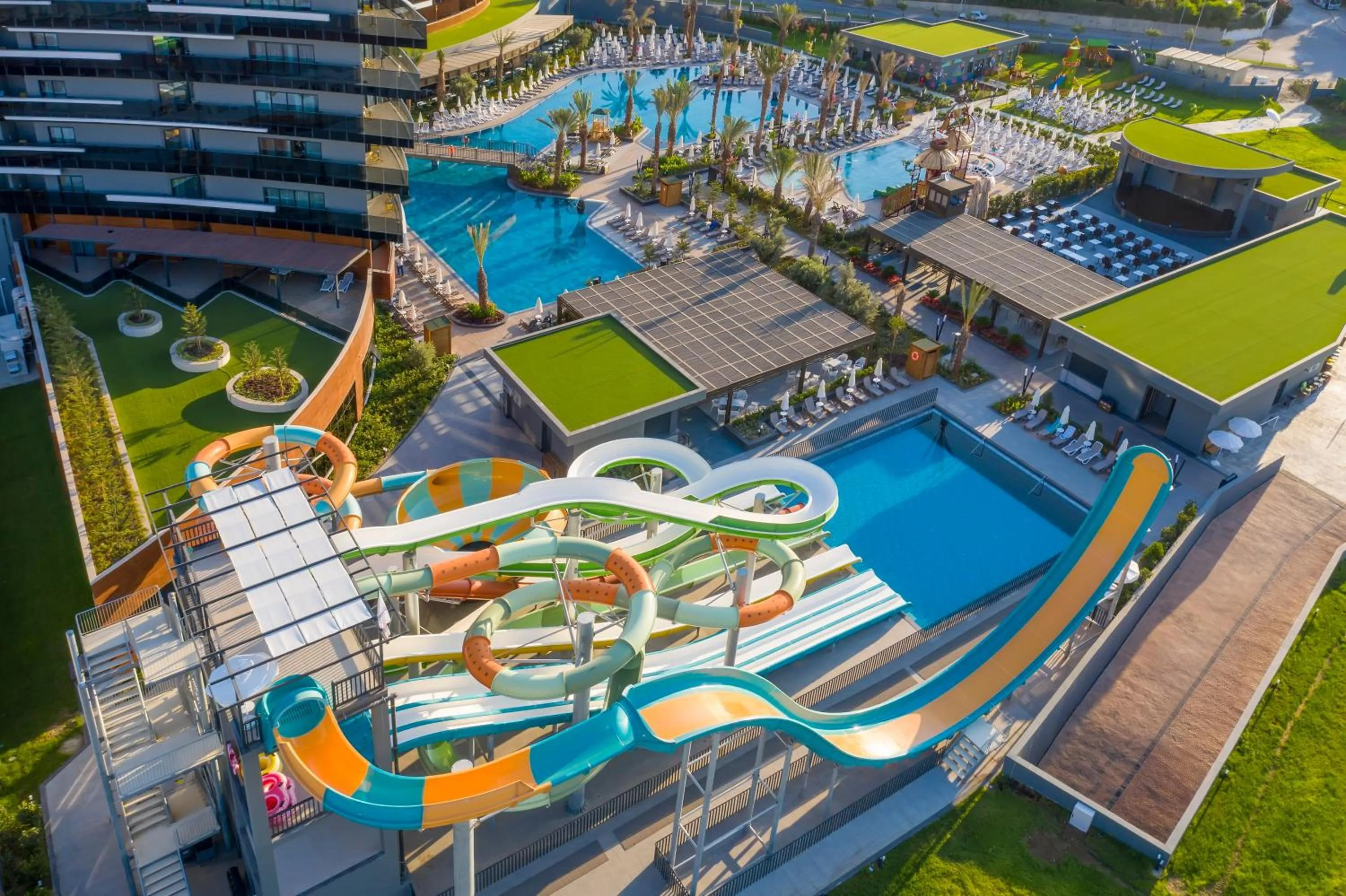 Bird's eye view in Calyptus Kirman Premium - Ultra All Inclusive