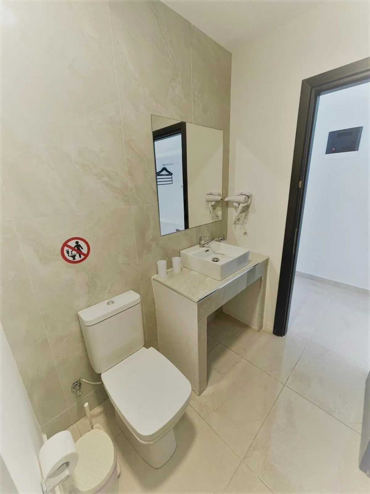 Toilet in Bamboo Suites Hotel - Adults Only