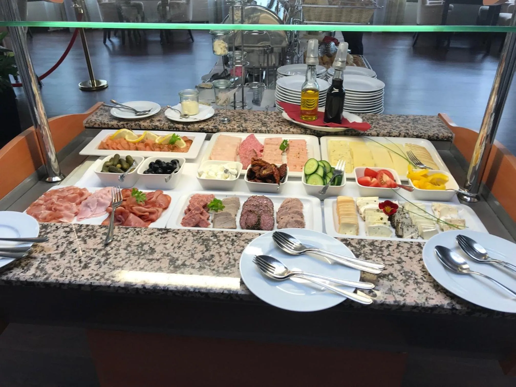 Breakfast in Hotel Prinzenpalais Bad Doberan