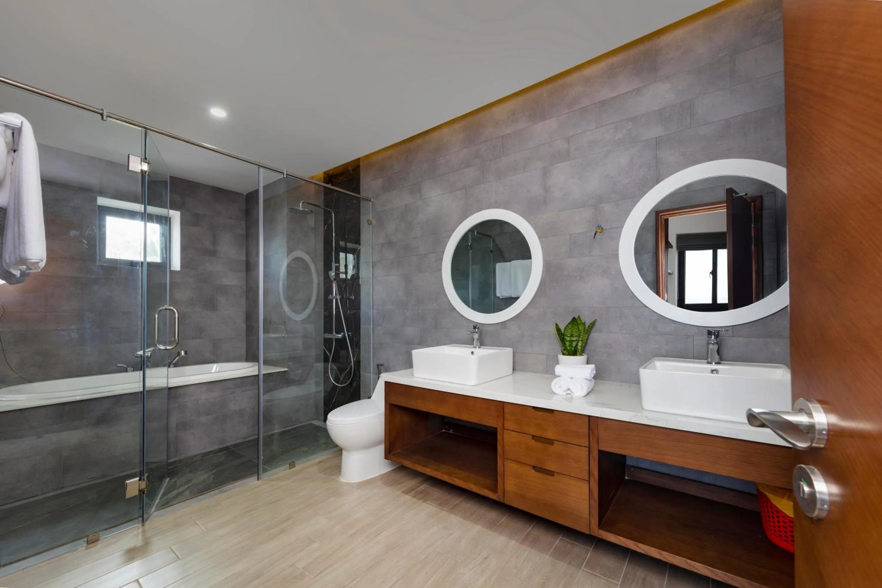 Bathroom in Le Palmier Ho Tram Resort - Beachfront with Private Beach