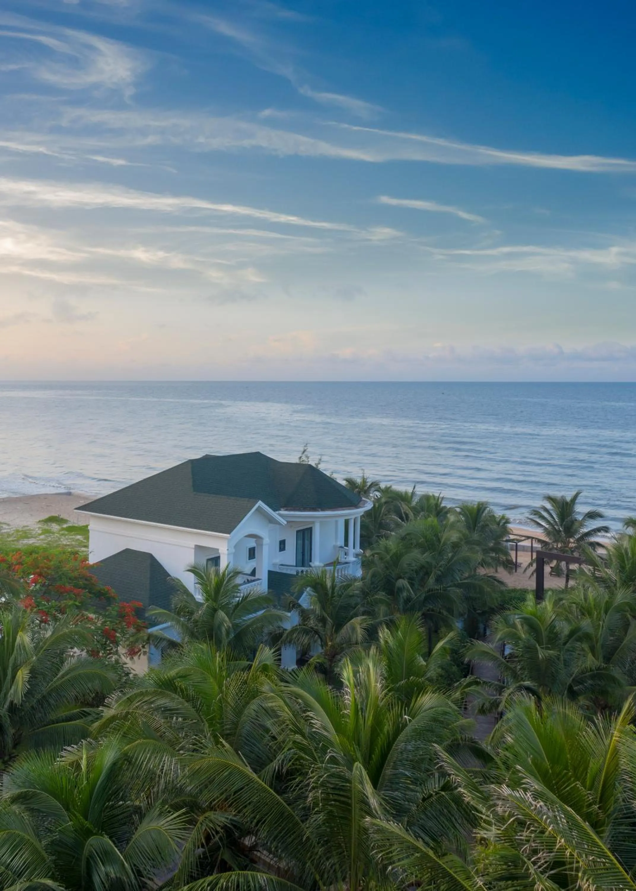 Sea view in Le Palmier Ho Tram Resort - Beachfront with Private Beach