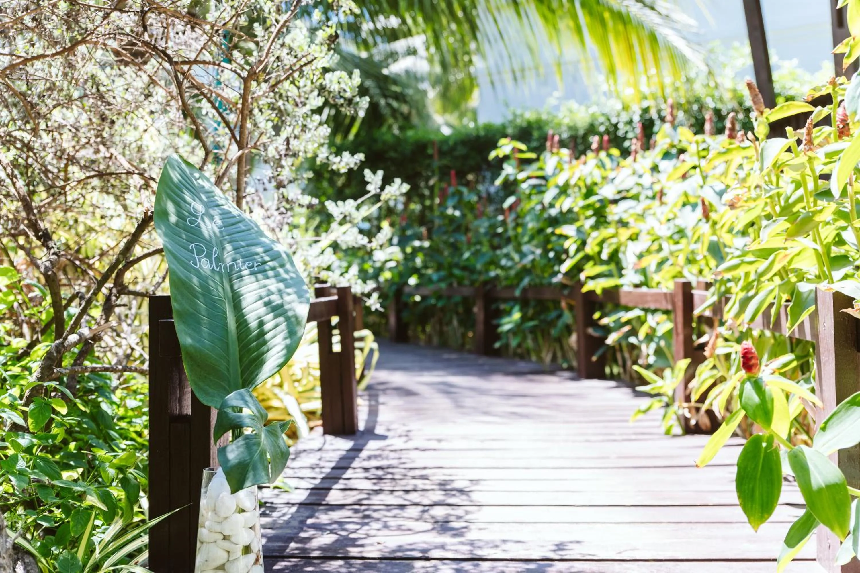 Garden in Le Palmier Ho Tram Resort - Beachfront with Private Beach