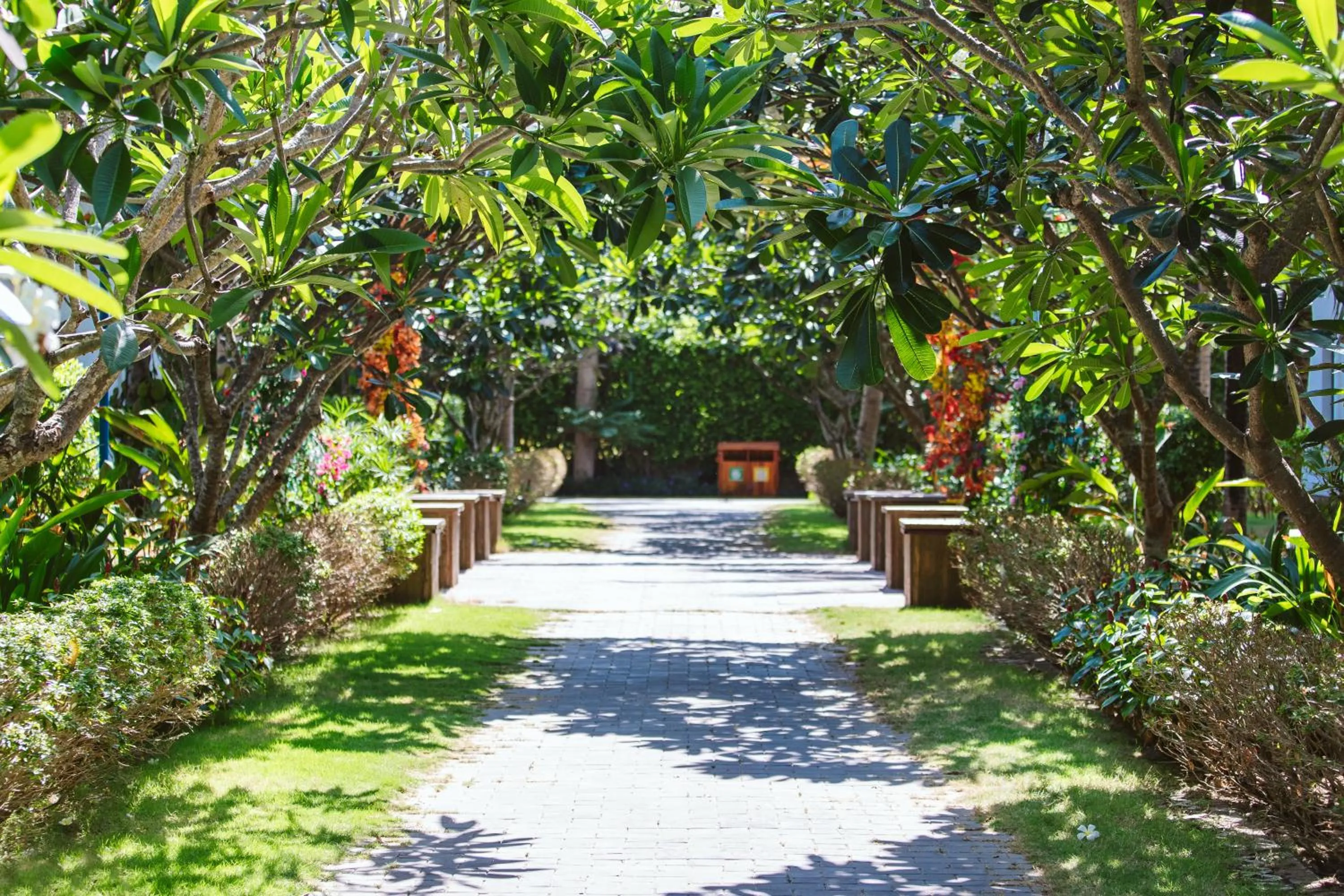 Garden in Le Palmier Ho Tram Resort - Beachfront with Private Beach