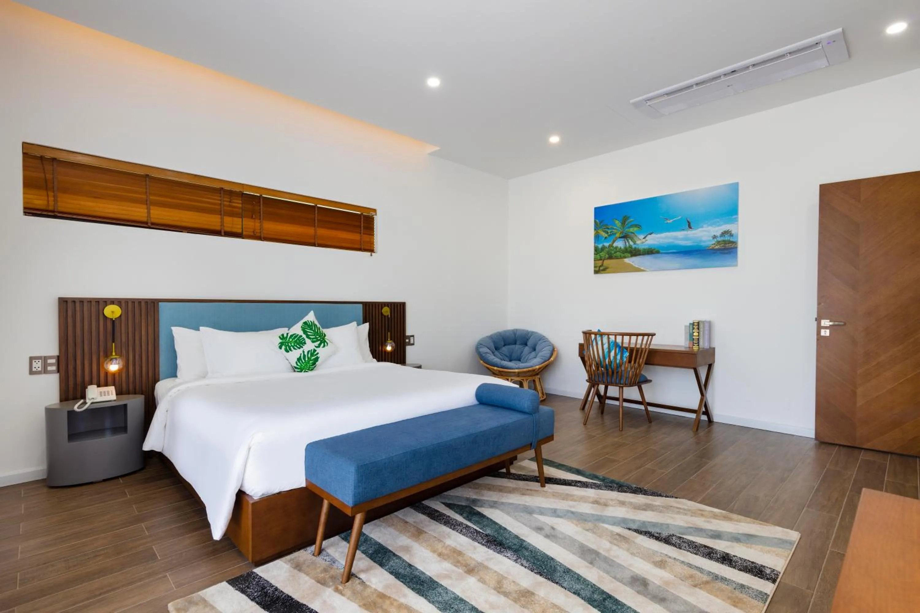 Bed in Le Palmier Ho Tram Resort - Beachfront with Private Beach