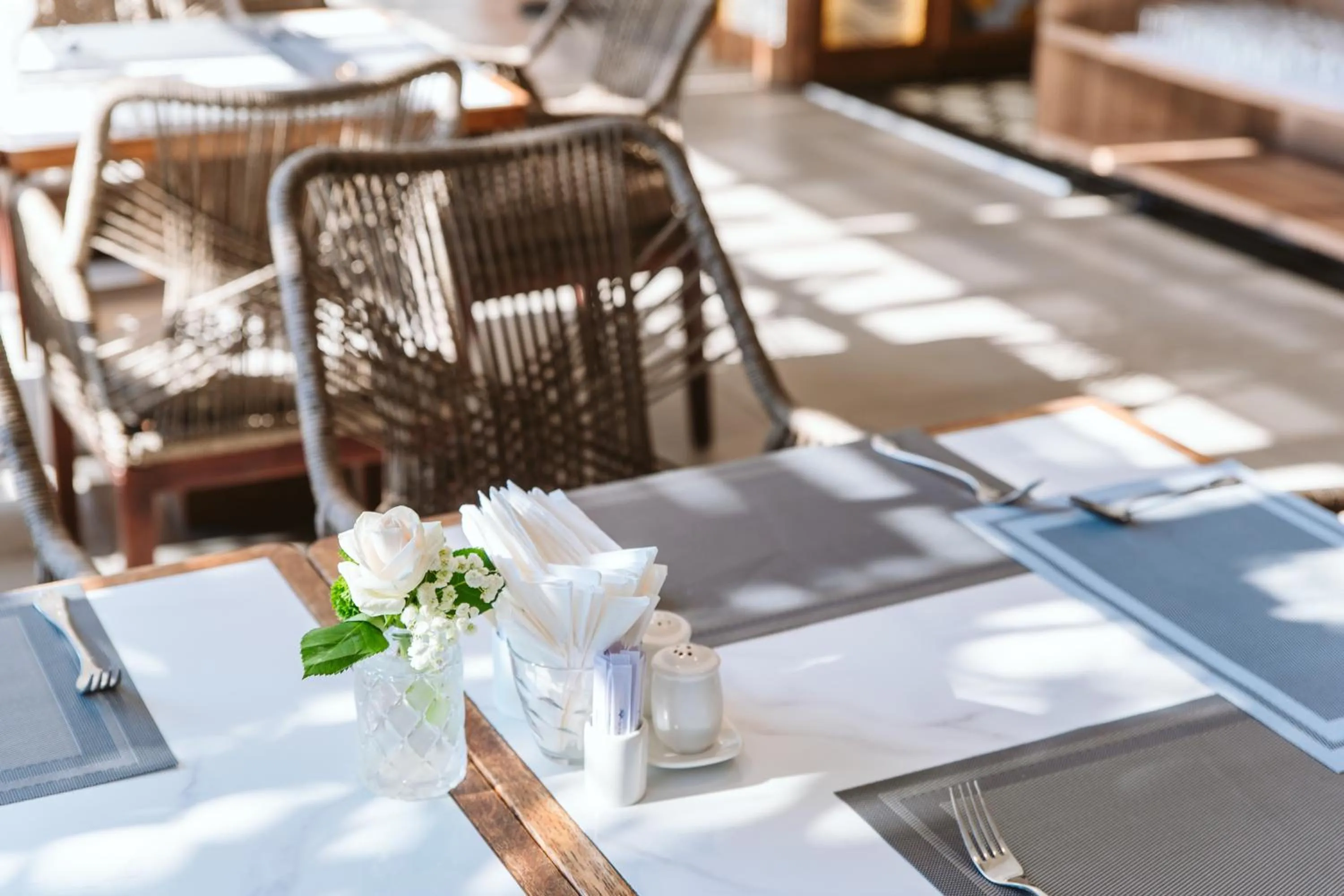 Restaurant/places to eat in Le Palmier Ho Tram Resort - Beachfront with Private Beach