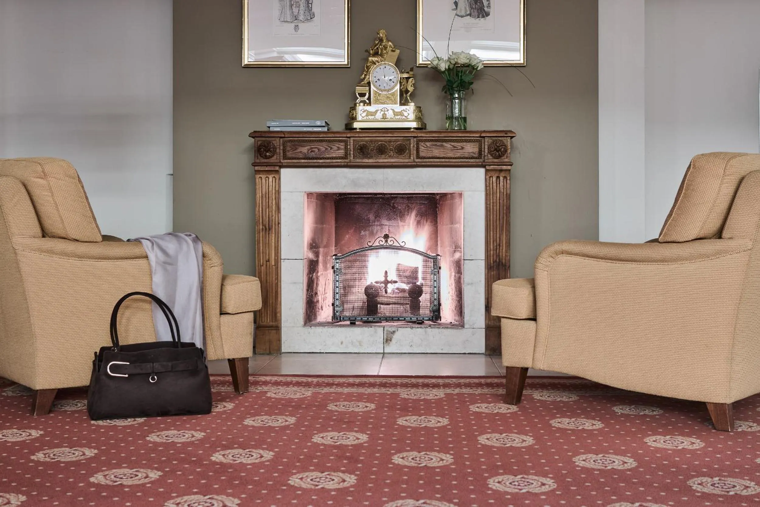 Lobby or reception in ATLANTIC Grand Hotel Travemünde