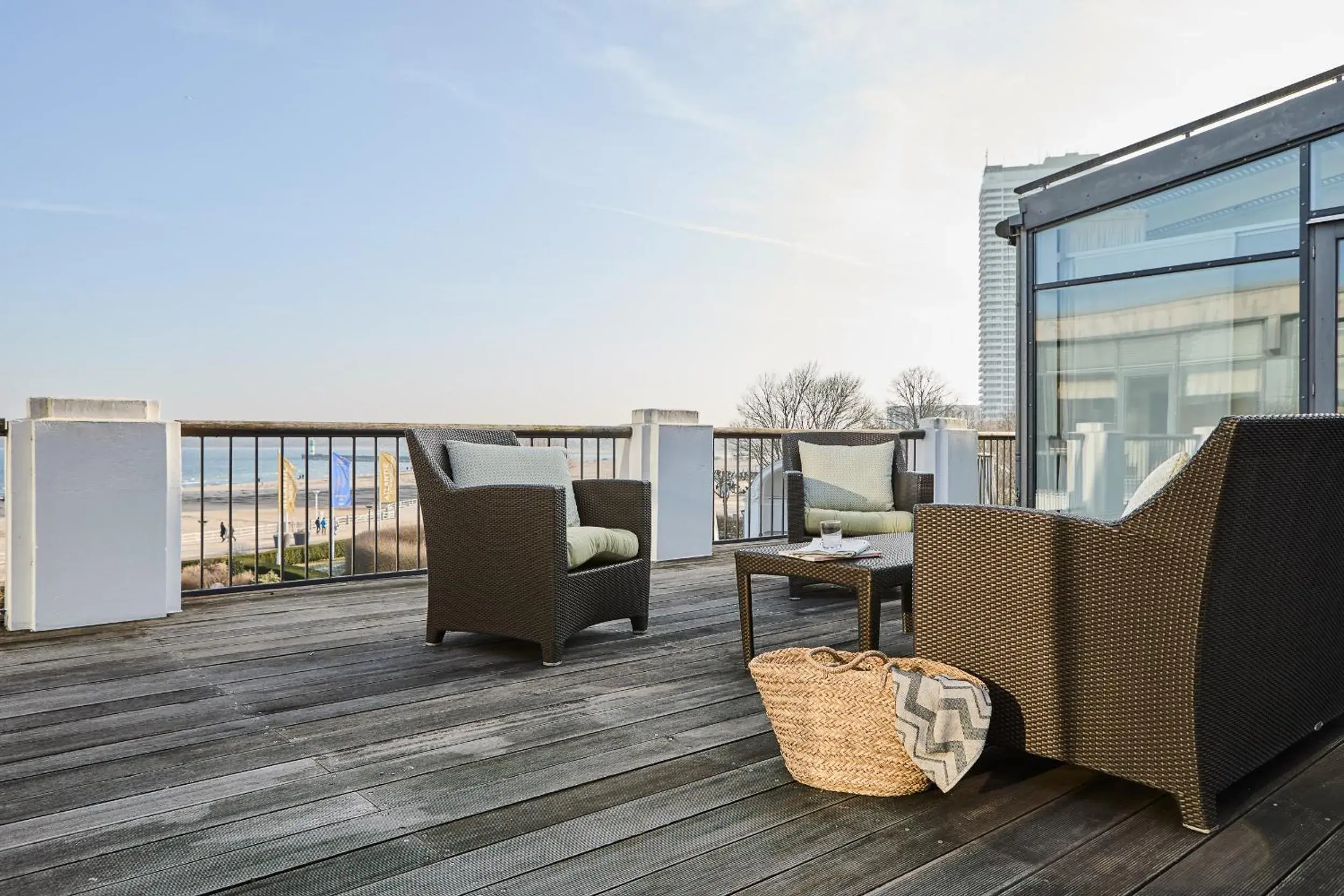 Baltic Sea Suite with direct sea view in ATLANTIC Grand Hotel Travemünde Baltic Sea Suite with direct sea view in ATLANTIC Grand Hotel Travemünde