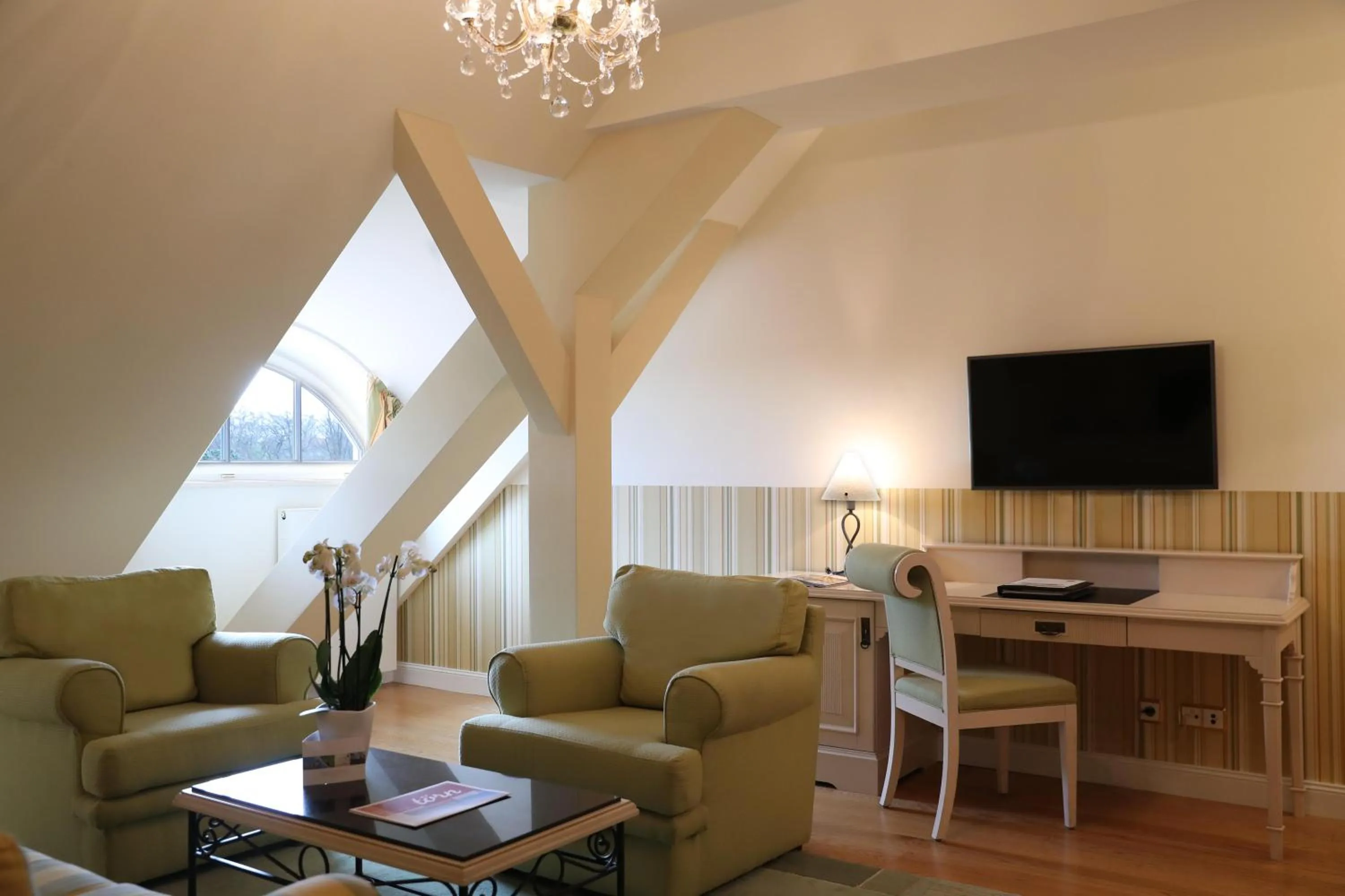 Living room in ATLANTIC Grand Hotel Travemünde