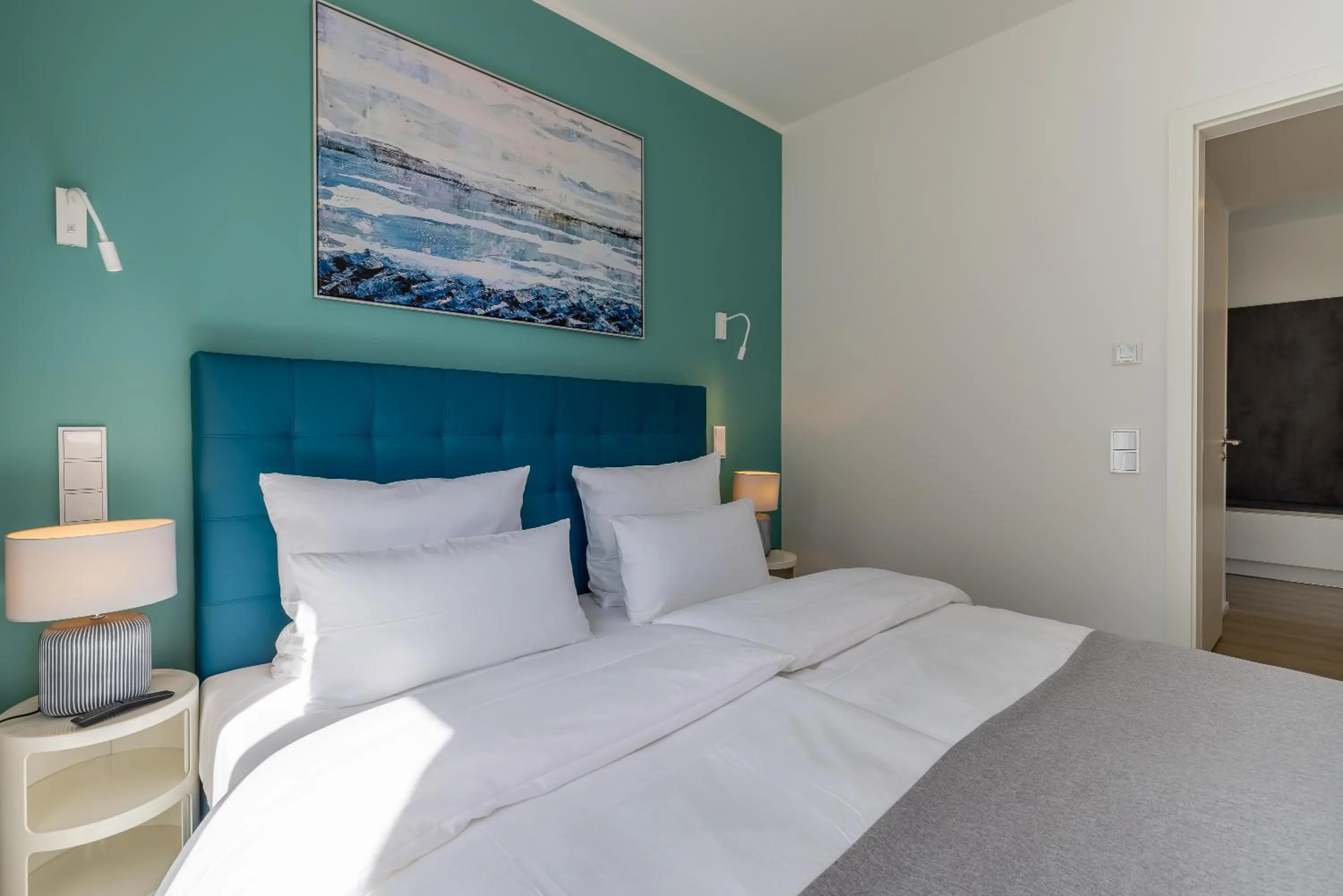 Bedroom, Bed in ATLANTIC Grand Hotel Travemünde