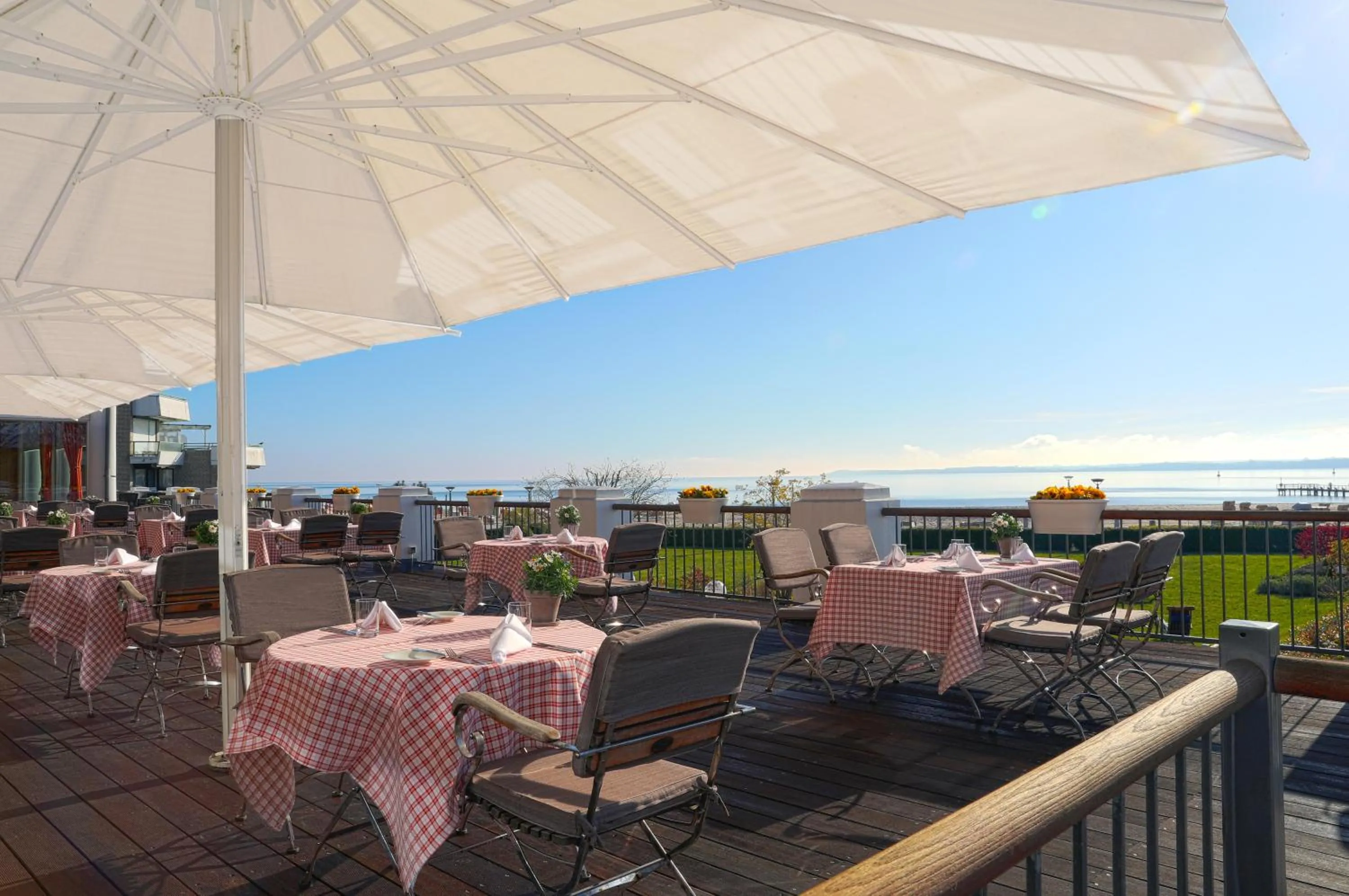 Balcony/Terrace in ATLANTIC Grand Hotel Travemünde