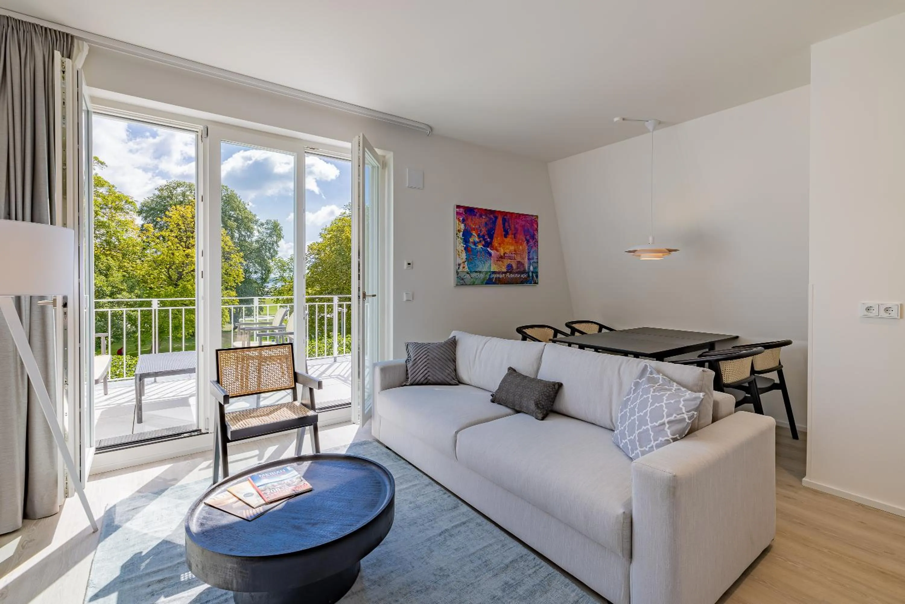 Balcony/Terrace in ATLANTIC Grand Hotel Travemünde