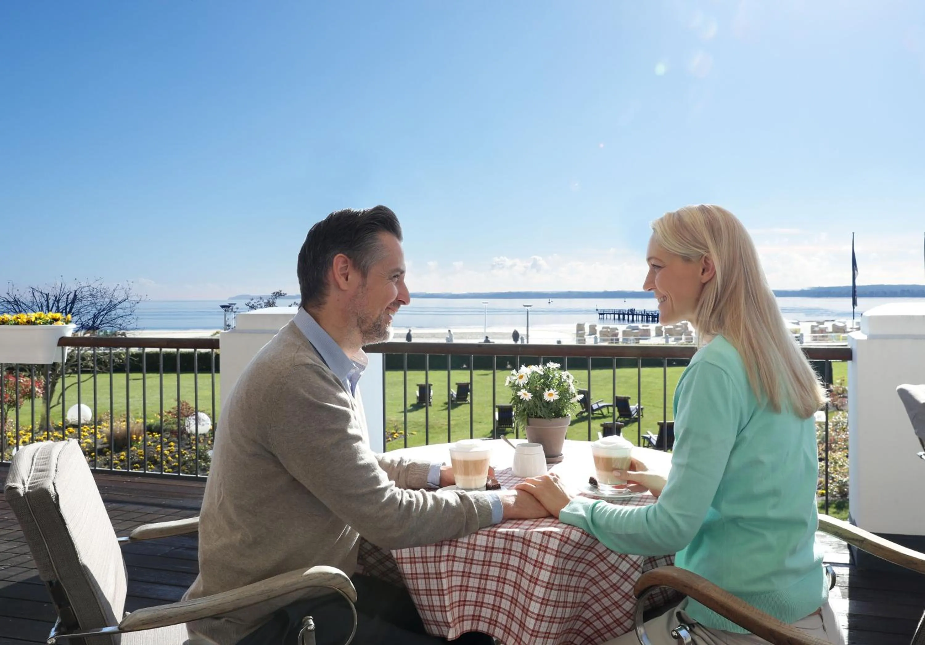 Balcony/Terrace in ATLANTIC Grand Hotel Travemünde