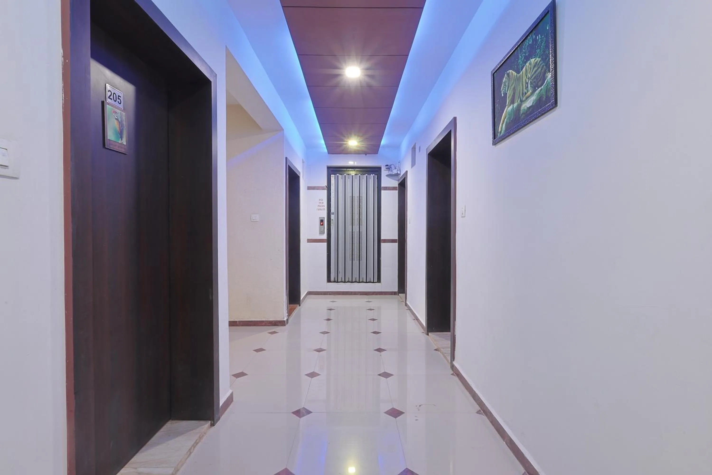 Floor plan in Hotel Gir Scintilla