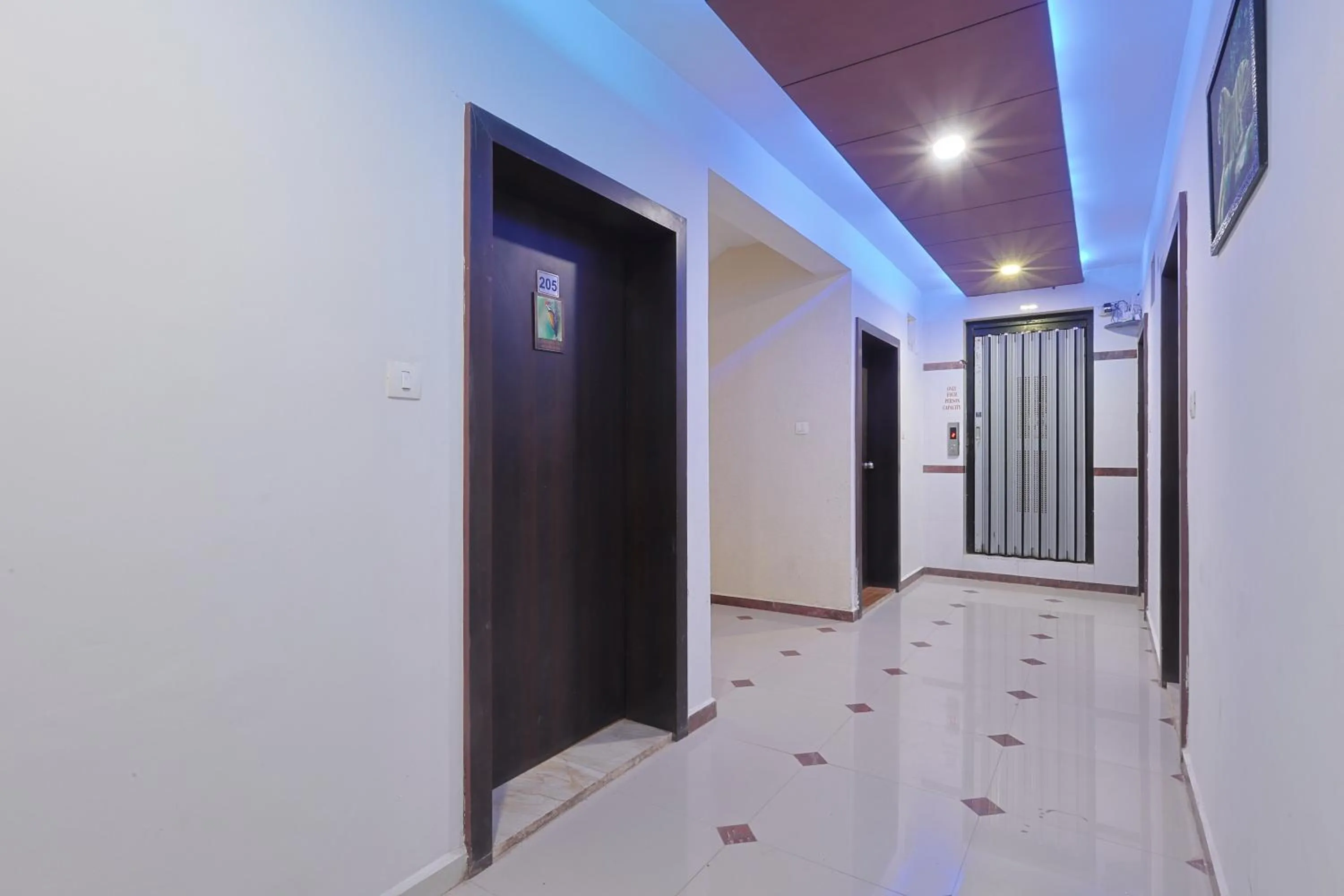 Floor plan in Hotel Gir Scintilla